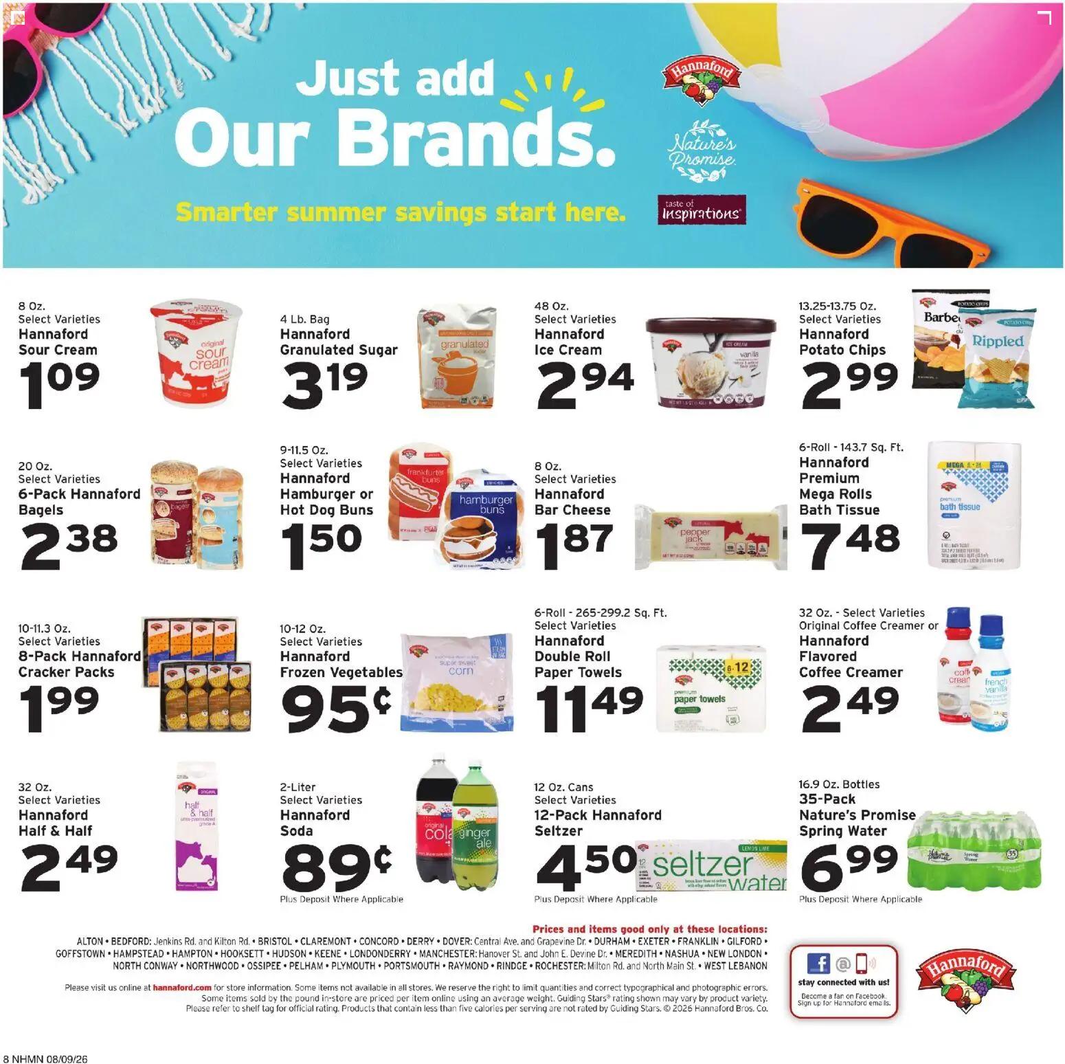 hannaford - Hannaford Weekly Flyer - 08/09 - 08/15 2026 - page: 12