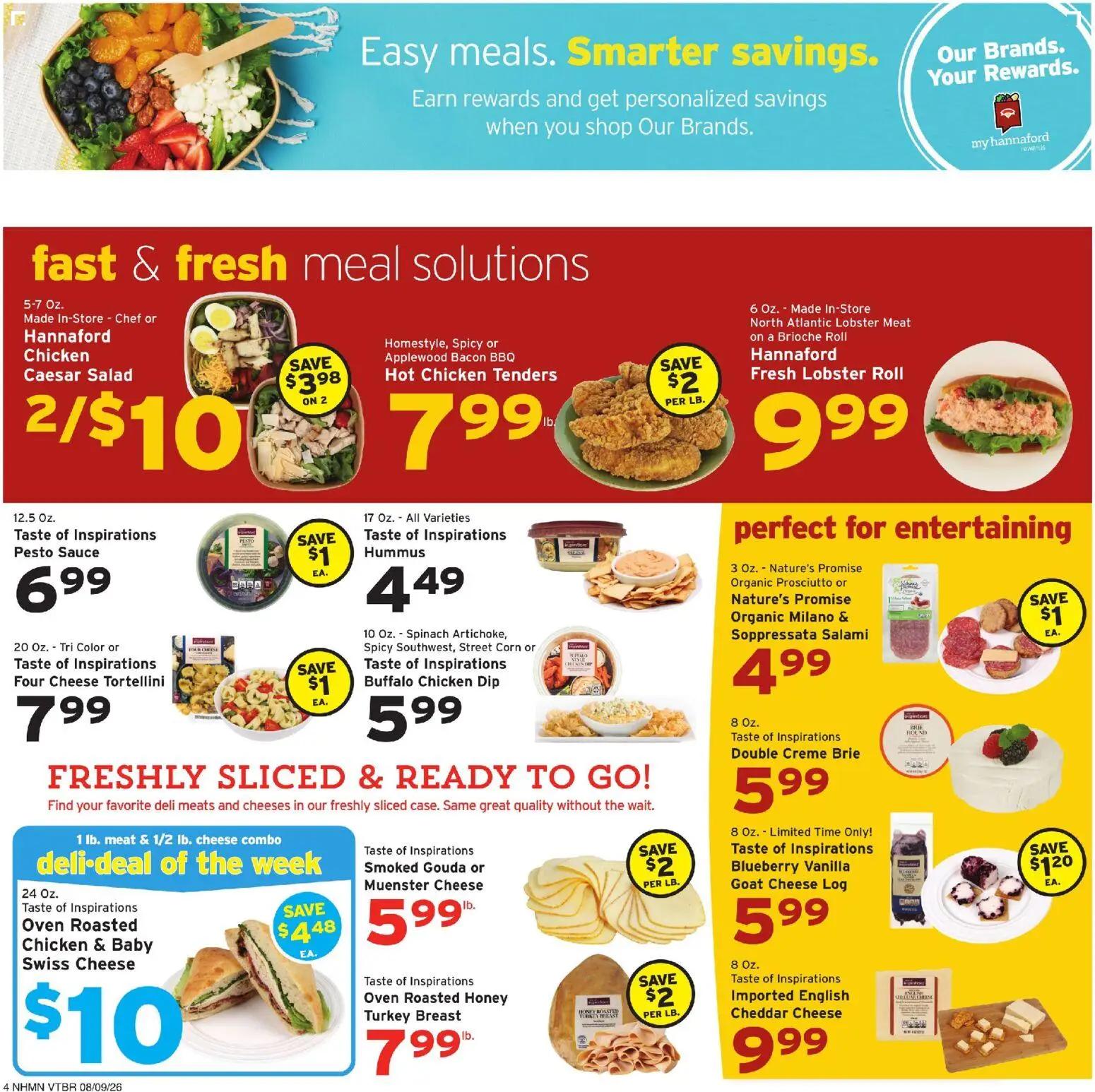 hannaford - Hannaford Weekly Flyer - 08/09 - 08/15 2026 - page: 4