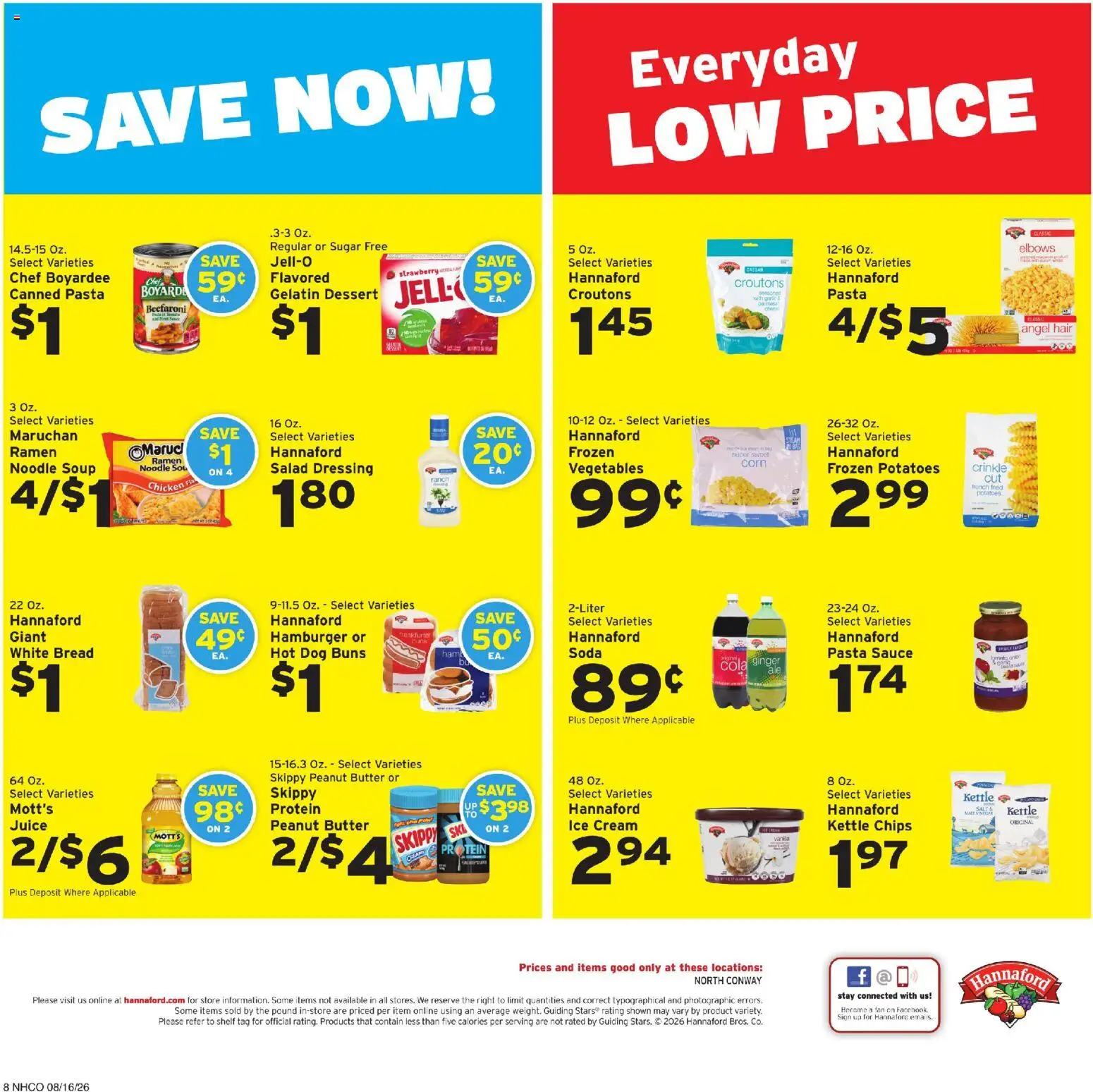 hannaford - Hannaford Ad - 08/16 - 08/22 2026 - page: 8