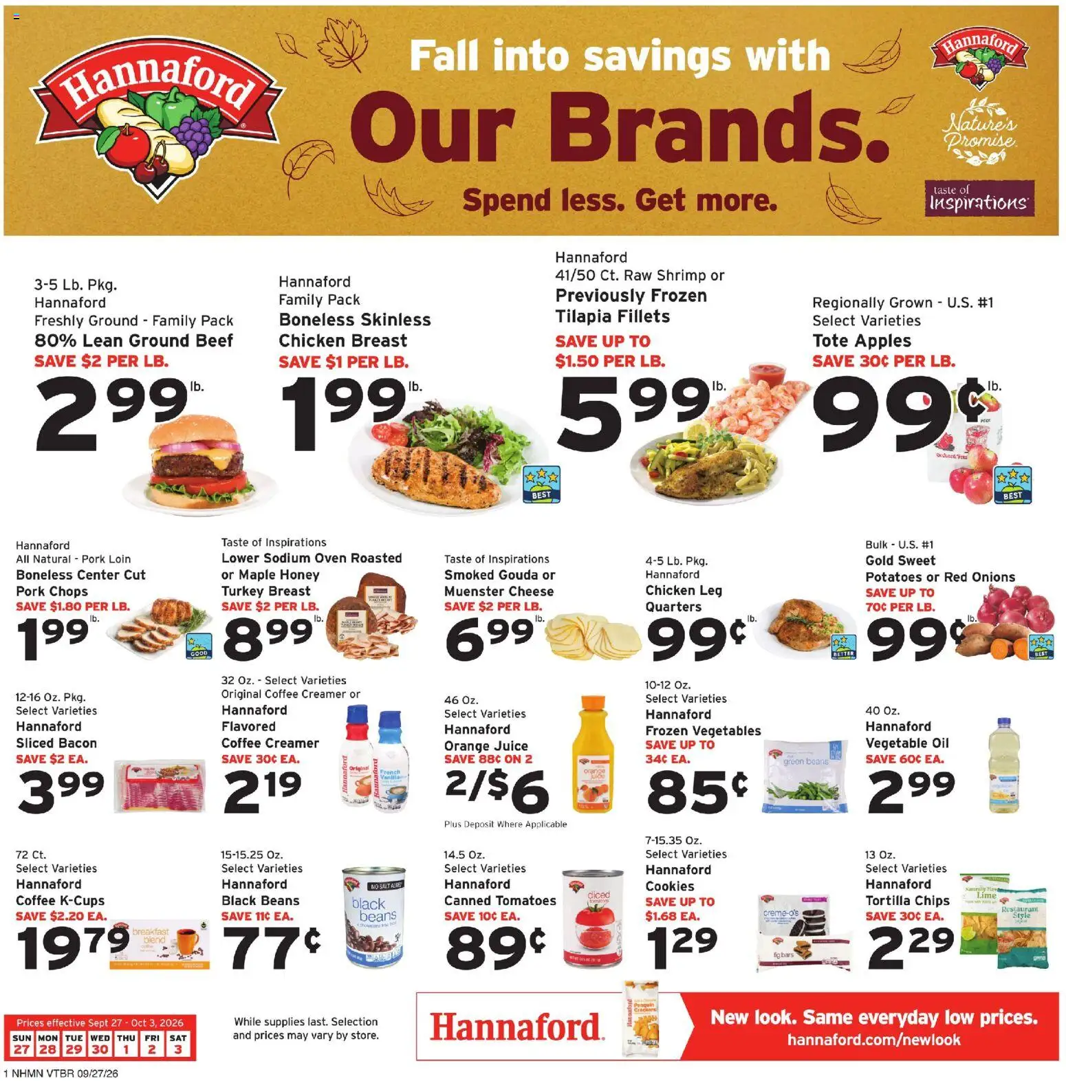 hannaford - Hannaford Weekly Ad - 09/27 - 10/03 2026