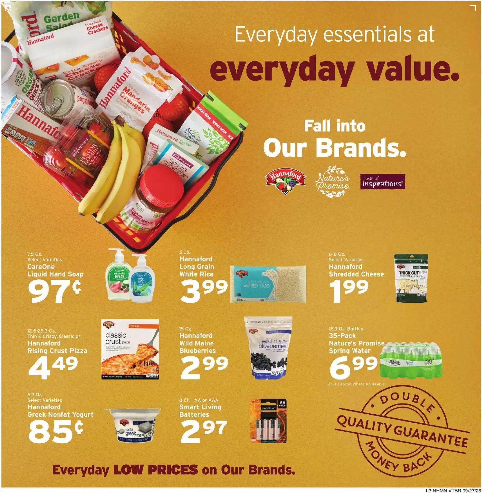 hannaford - Hannaford Weekly Flyer - 09/27 - 10/03 2026 - page: 11