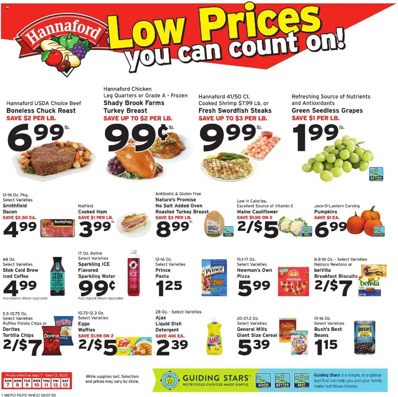 hannaford - Hannaford Weekly Ad - 09/07 - 09/13 2025