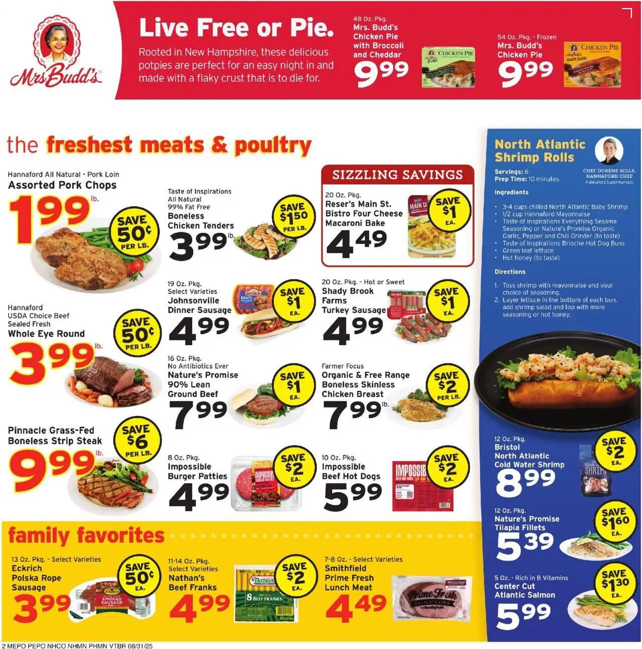 hannaford - Hannaford Weekly Ad - 08/31 - 09/06 2025 - page: 2