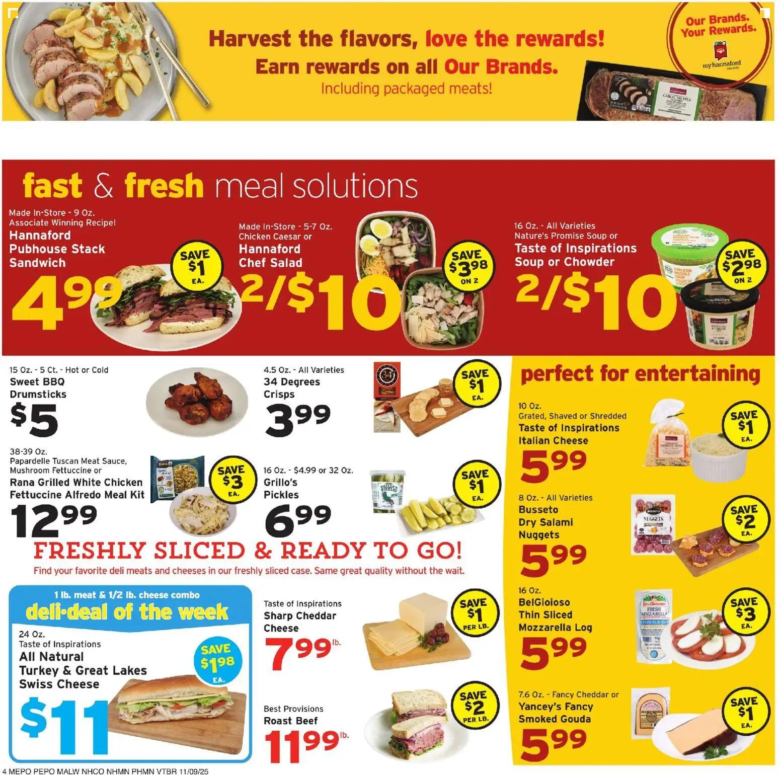 hannaford - Hannaford Weekly Ad - 11/09 - 11/15 2025 - page: 4