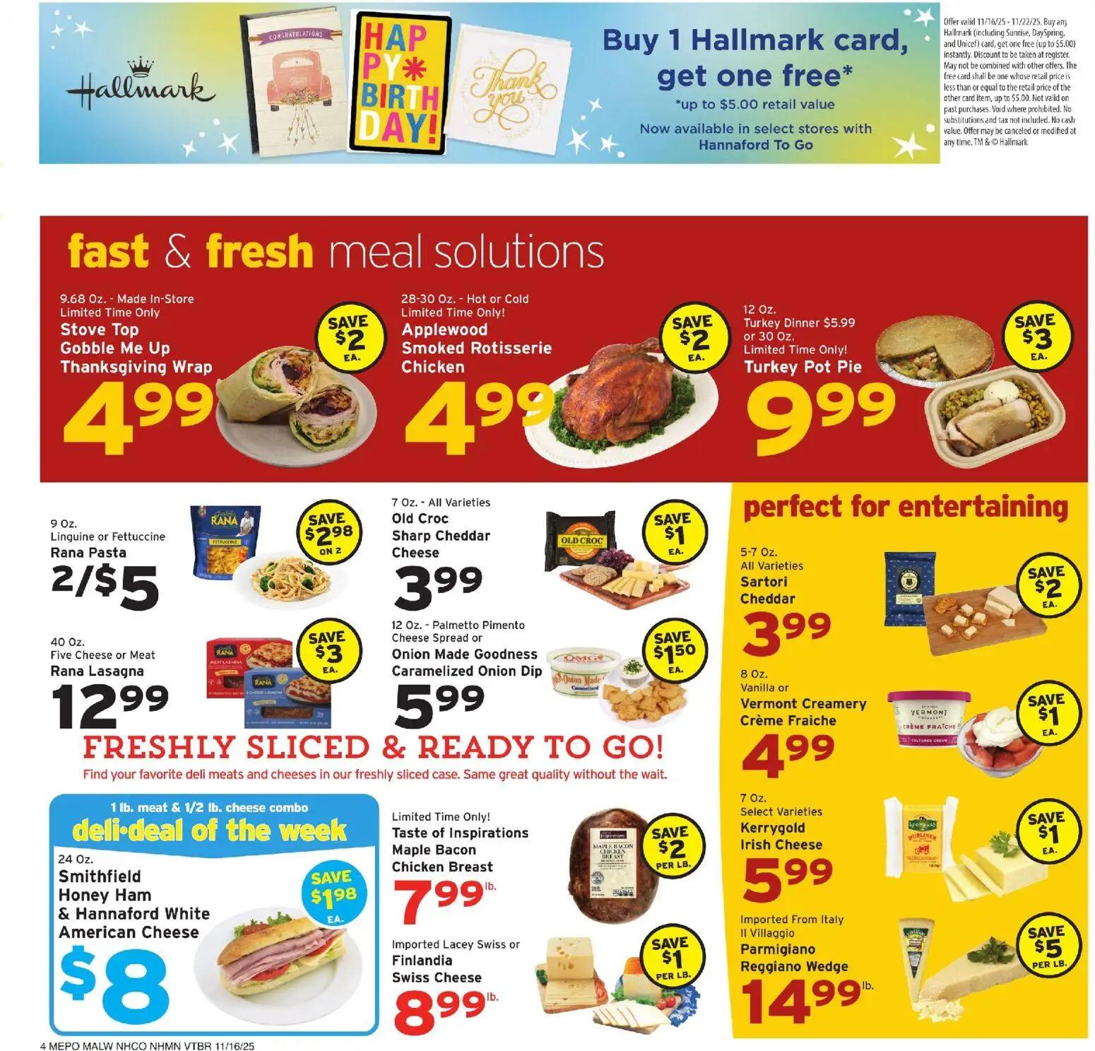 hannaford - Hannaford Weekly Ad - 11/16 - 11/22 2025 - page: 4