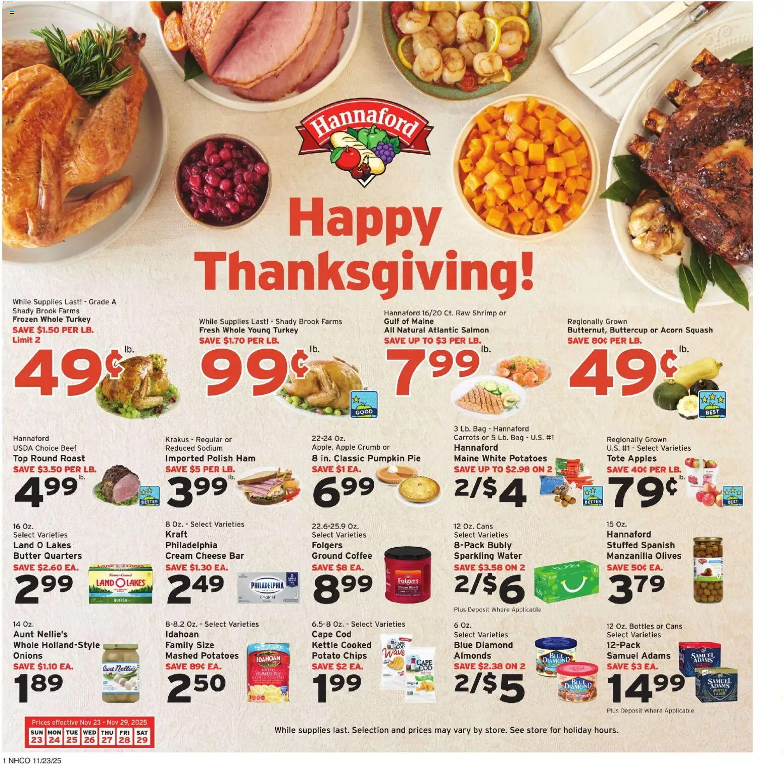 hannaford - Hannaford Weekly Ad - 11/23 - 11/29 2025