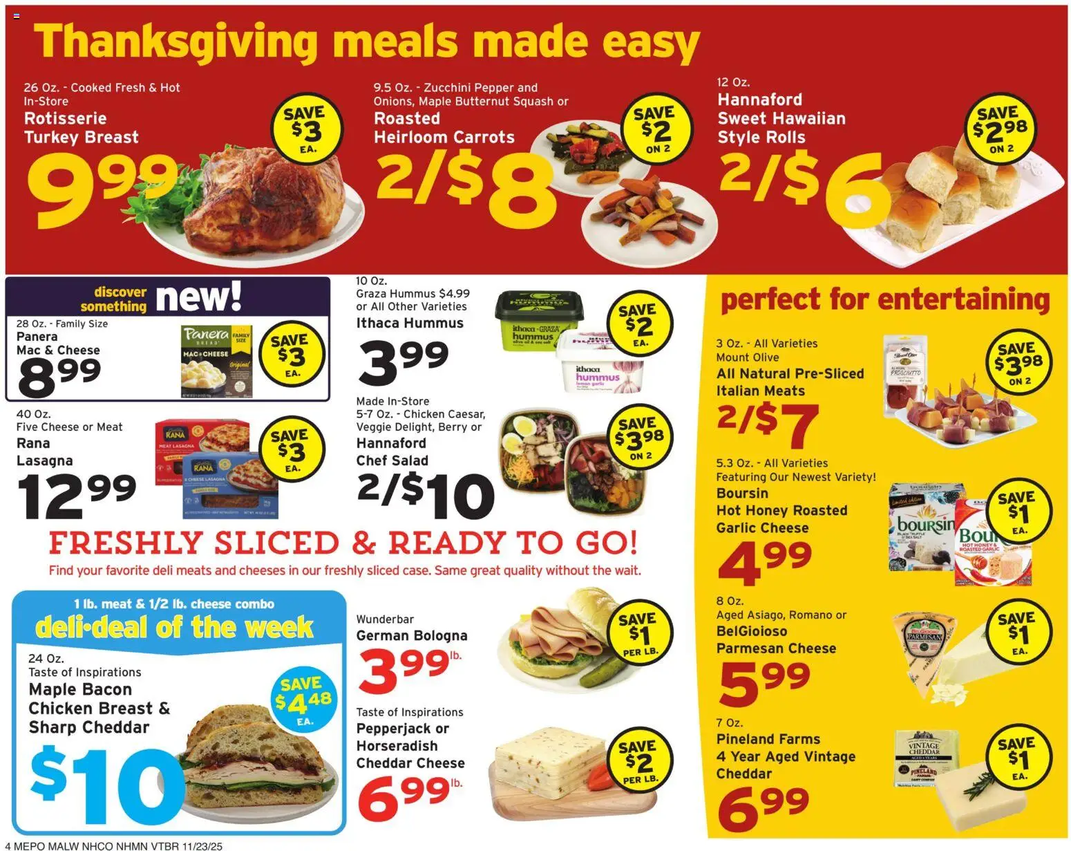 hannaford - Hannaford Weekly Ad - 11/23 - 11/29 2025 - page: 4