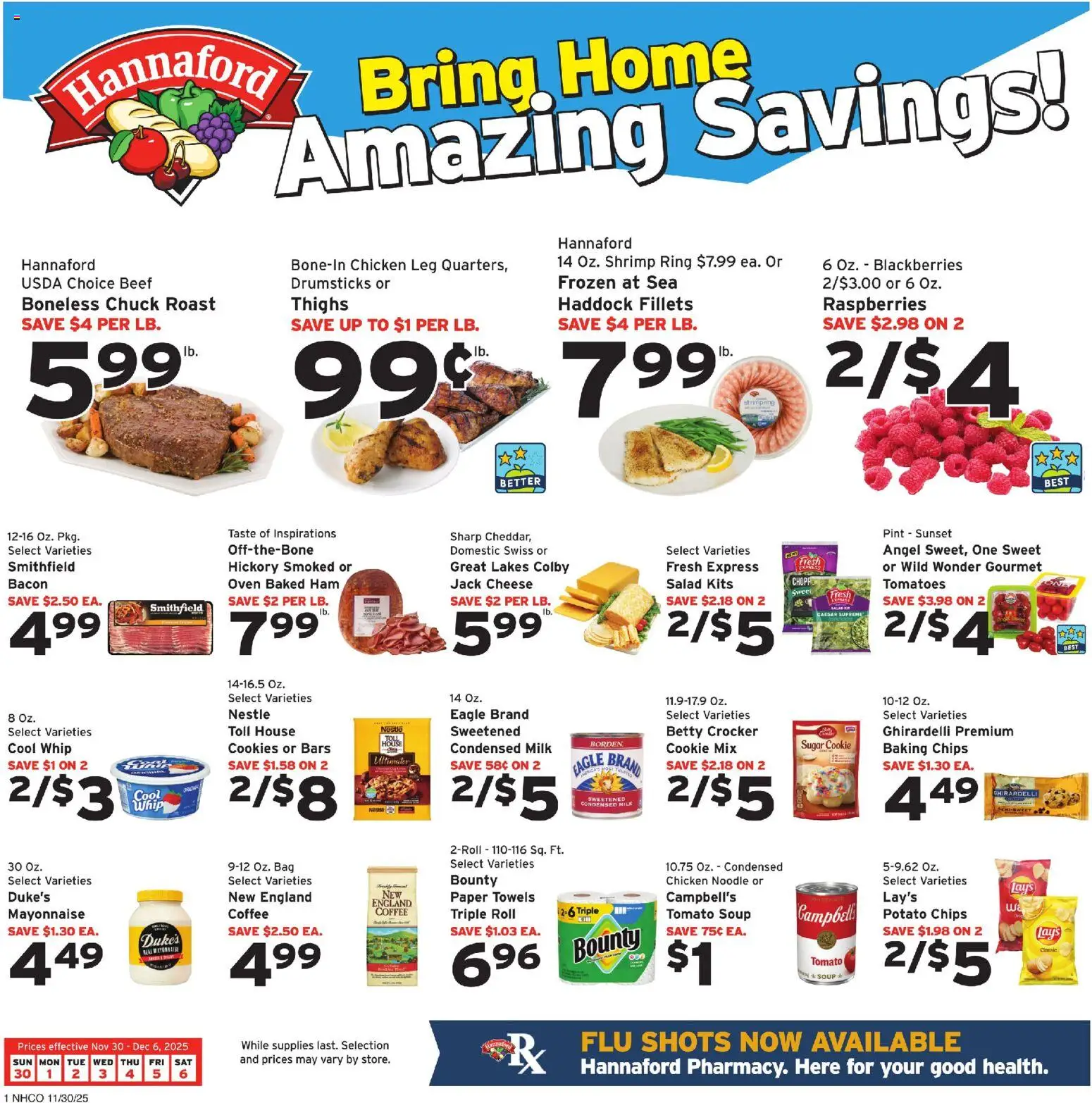 hannaford - Hannaford Weekly Ad - 11/30 - 12/06 2025