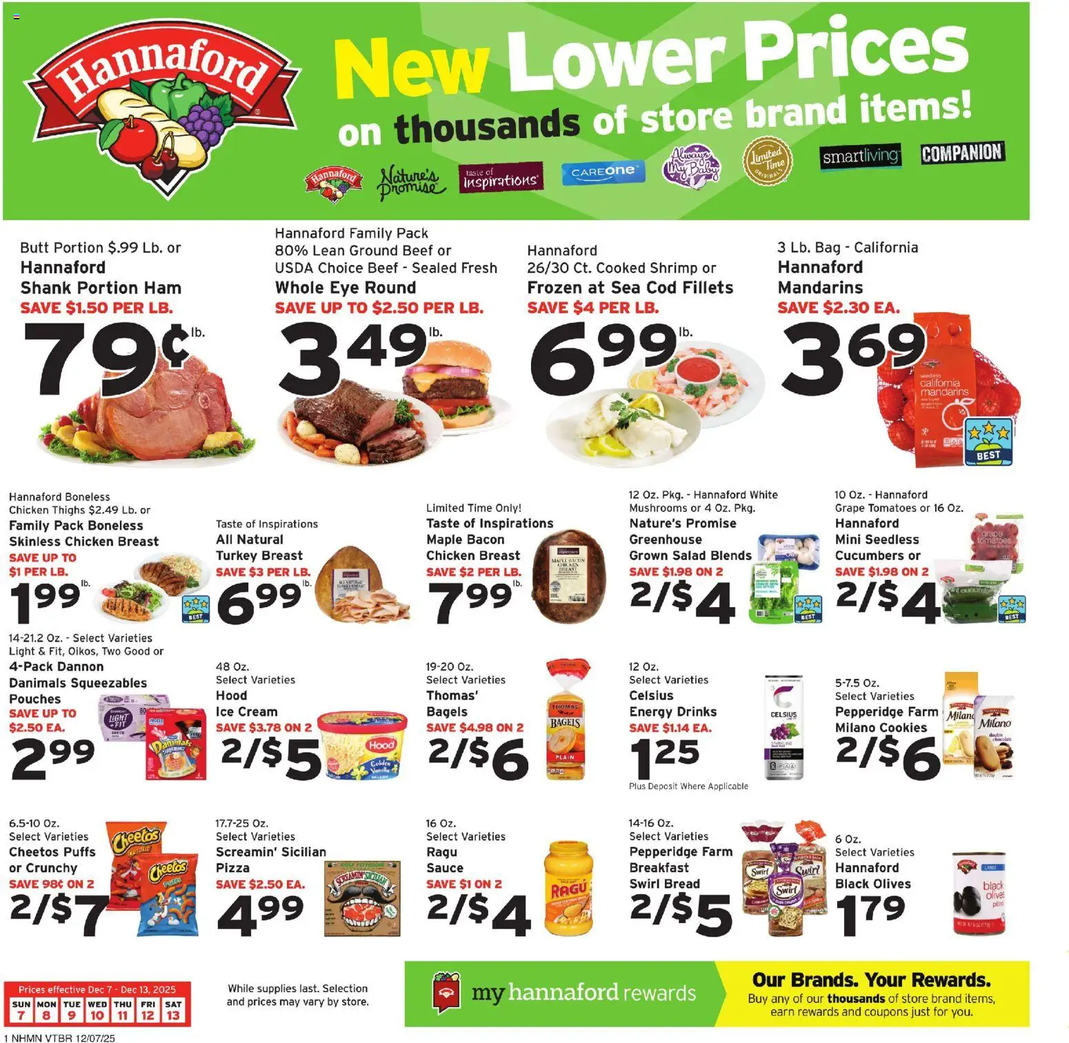 hannaford - Hannaford Weekly Ad - 12/07 - 12/13 2025