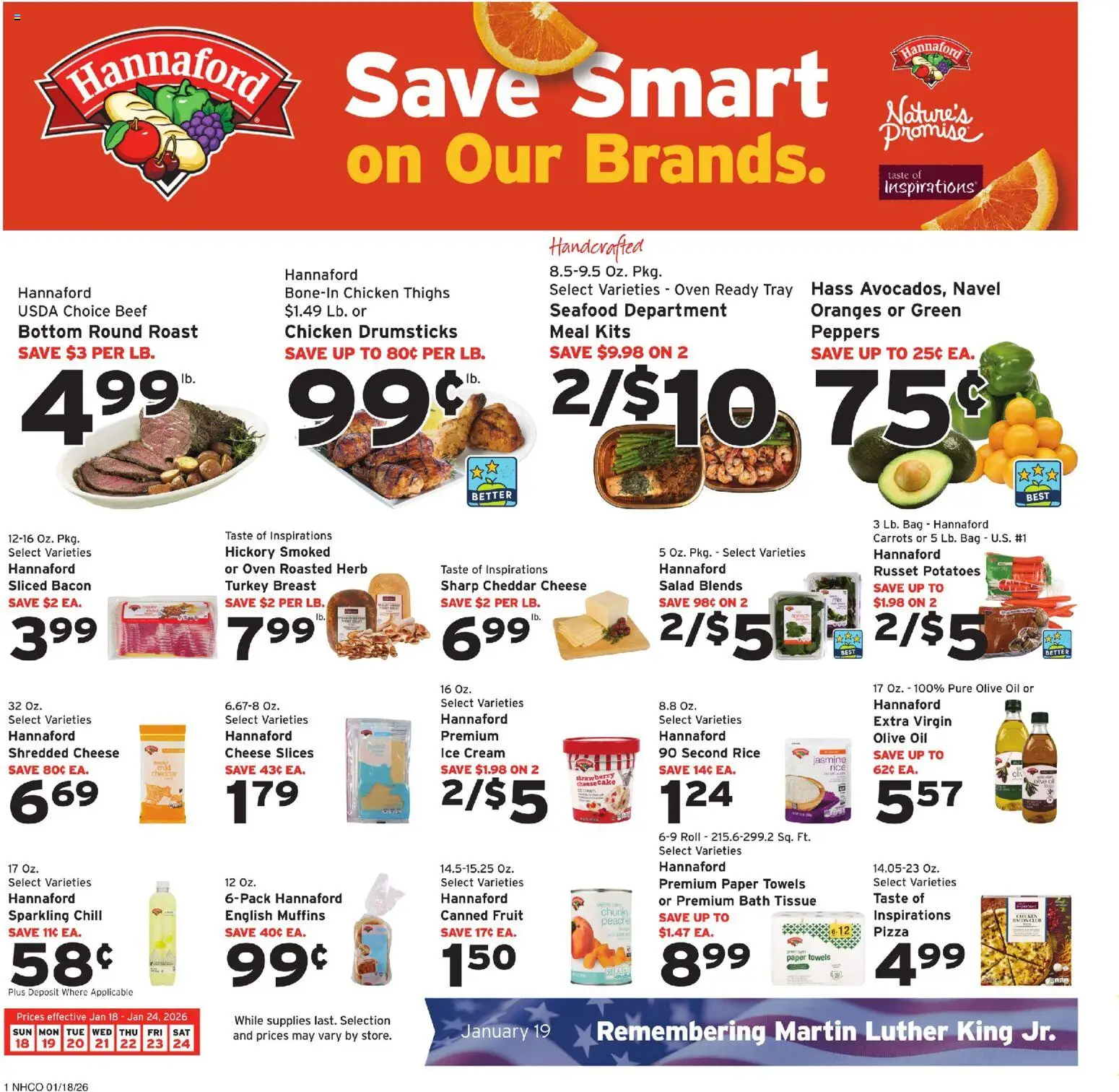 hannaford - Hannaford Weekly Ad - 01/18 - 01/24 2026
