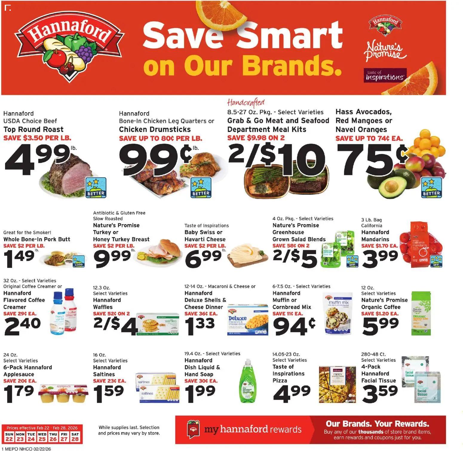 hannaford - Hannaford Weekly Ad - 02/22 - 02/28 2026