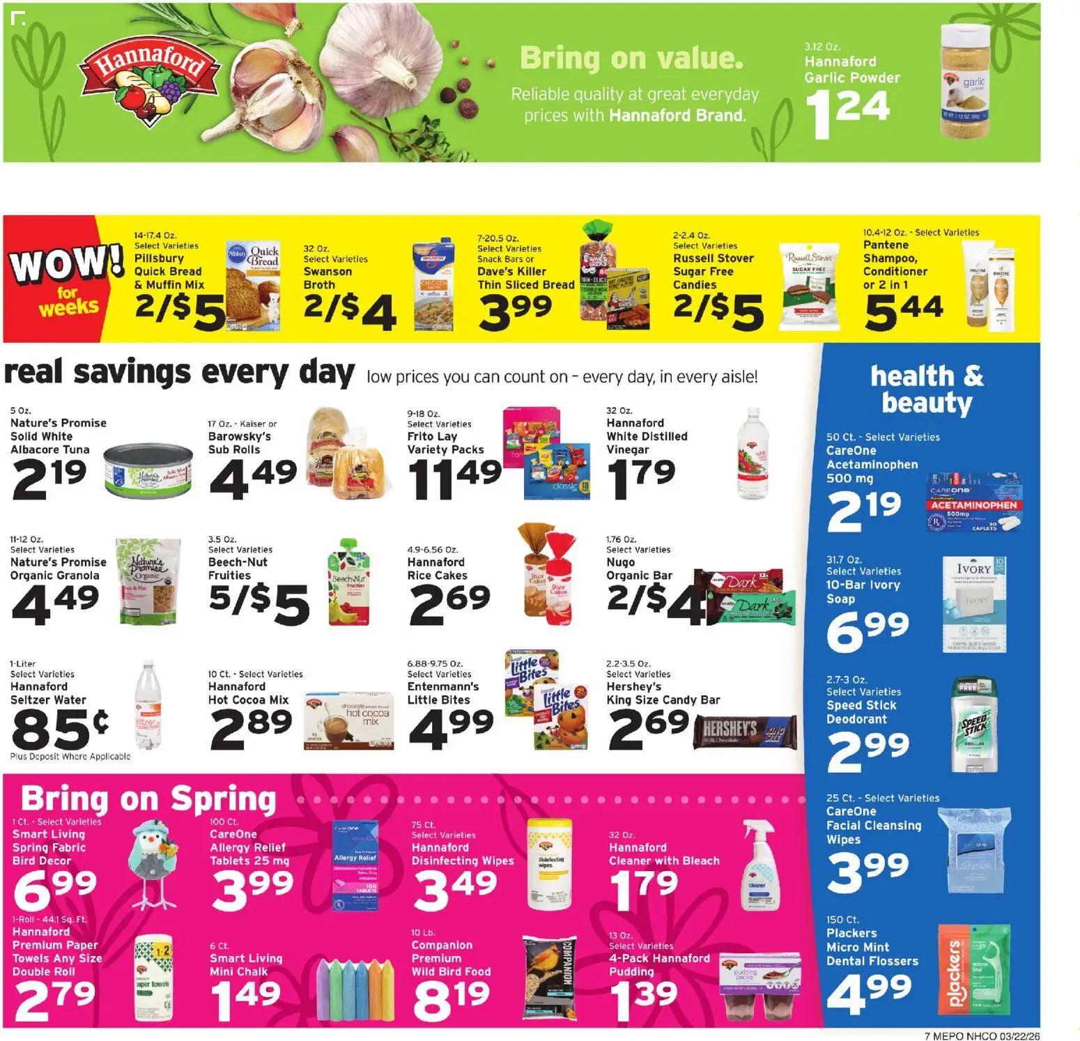 hannaford - Hannaford Weekly Ad - 03/22 - 03/28 2026 - page: 7
