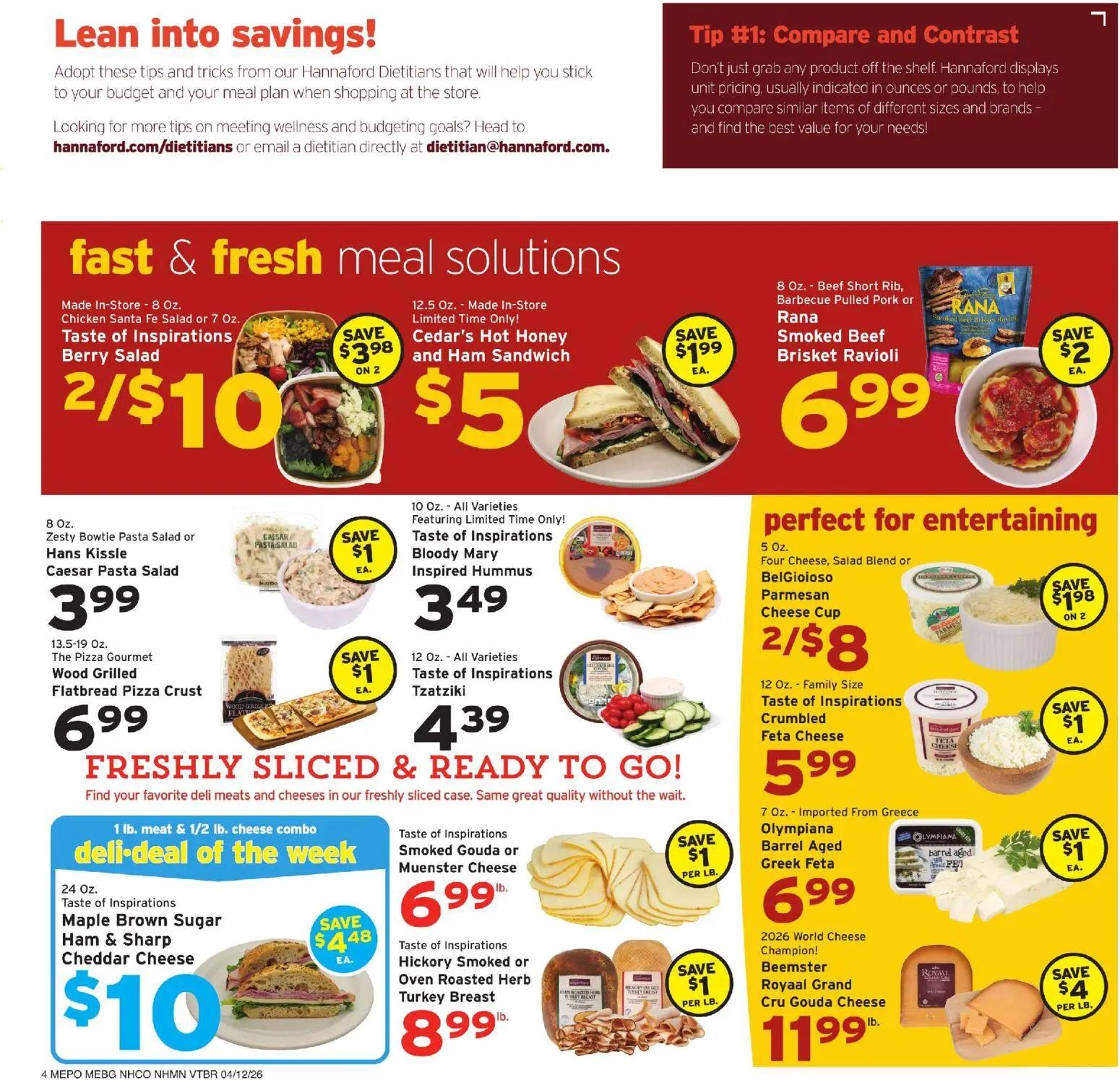 hannaford - Hannaford Weekly Ad - 04/12 - 04/18 2026 - page: 4