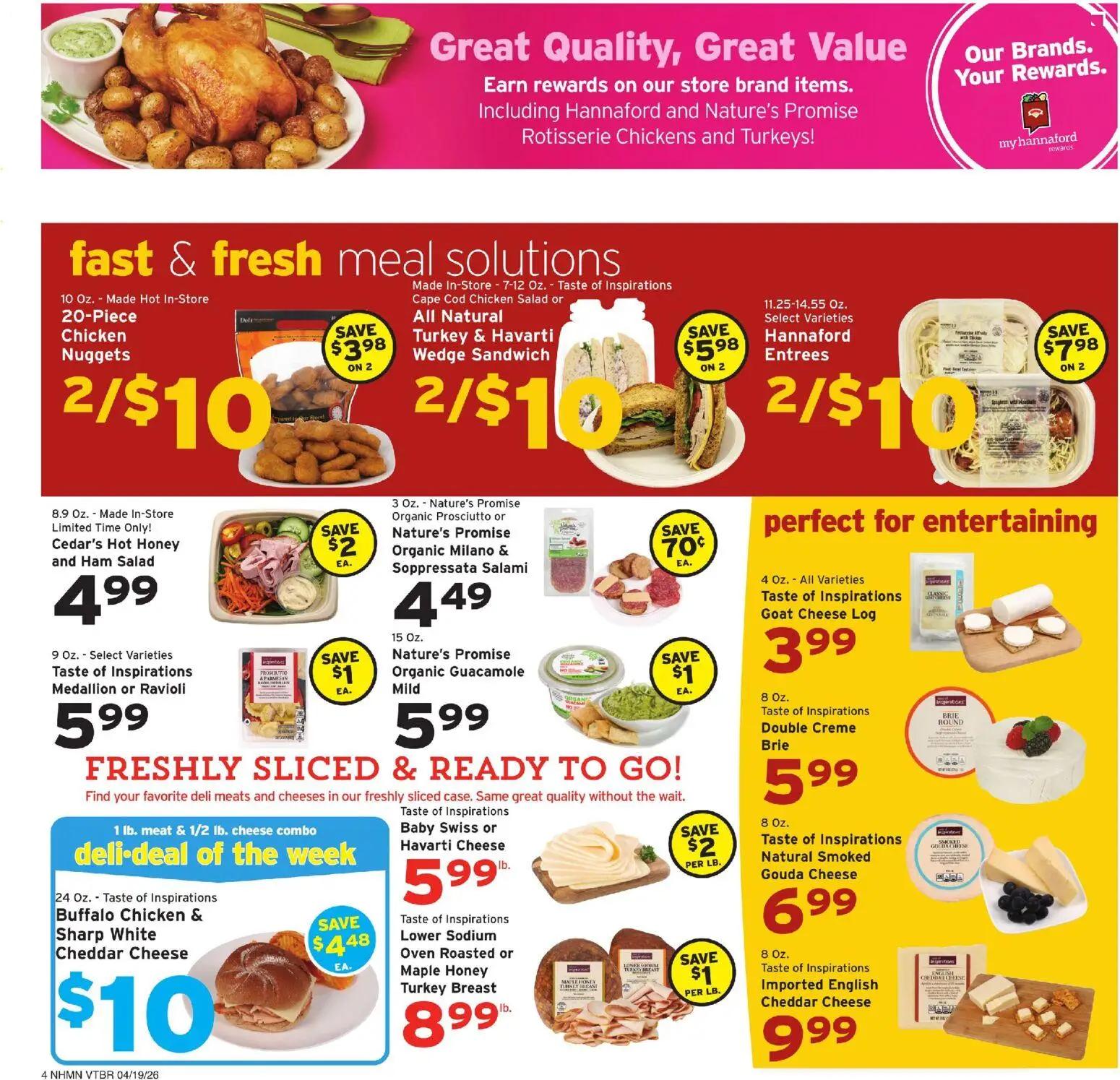 hannaford - Hannaford Weekly Ad - 04/19 - 04/25 2026 - page: 4