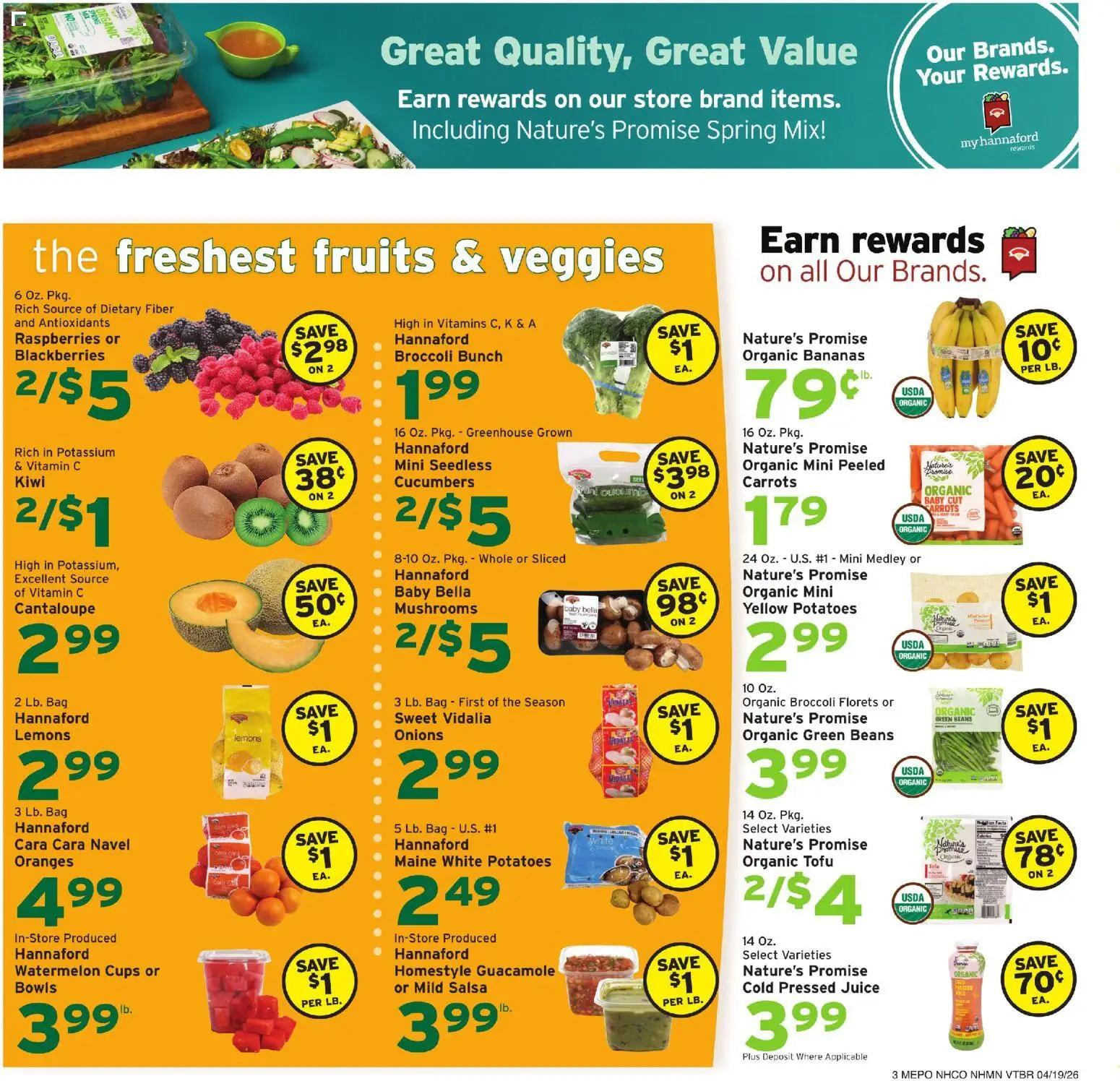 hannaford - Hannaford Weekly Ad - 04/19 - 04/25 2026 - page: 3