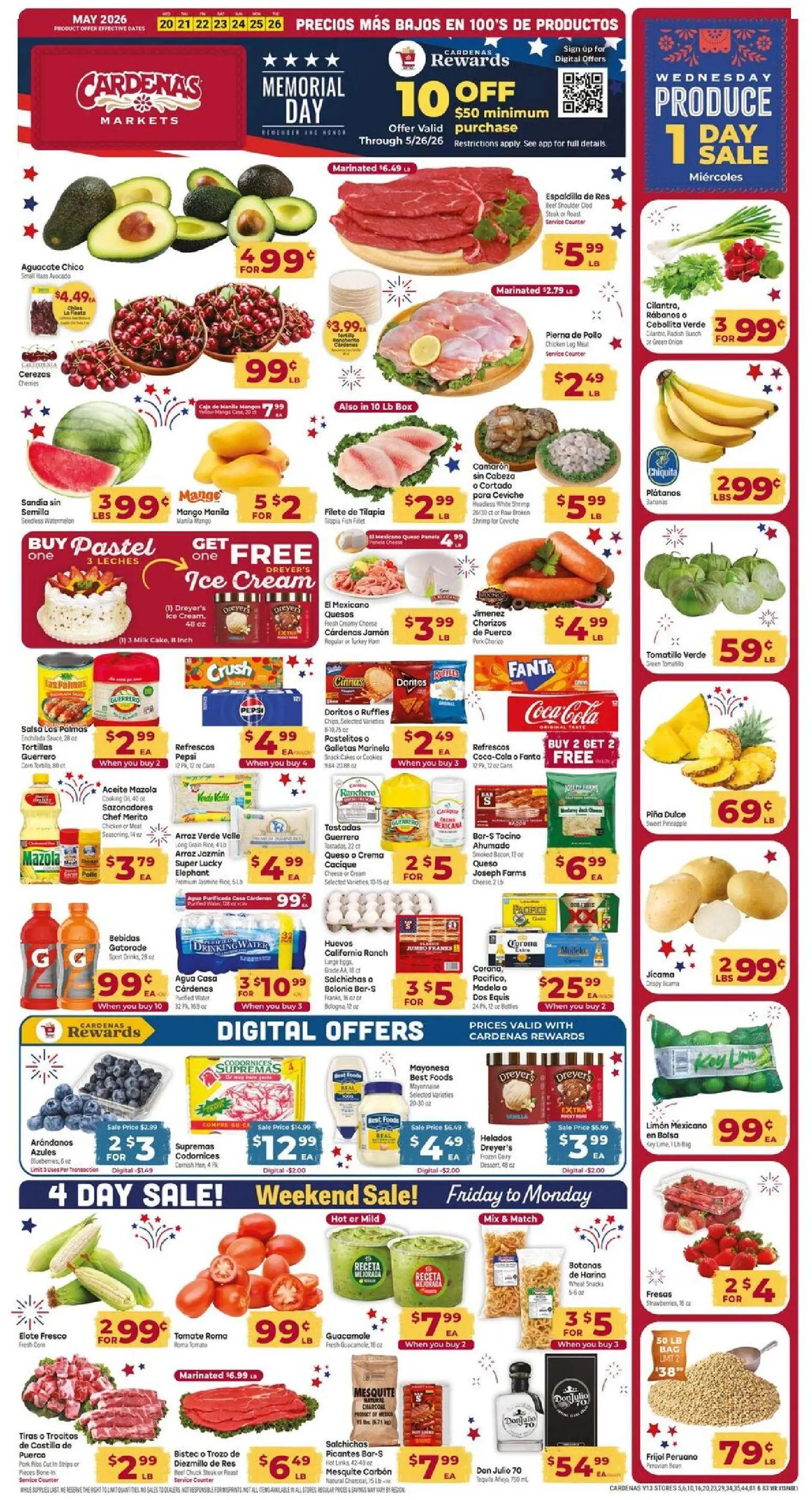 cardenas - Cardenas Weekly Ad - 05/20 - 05/26 2026