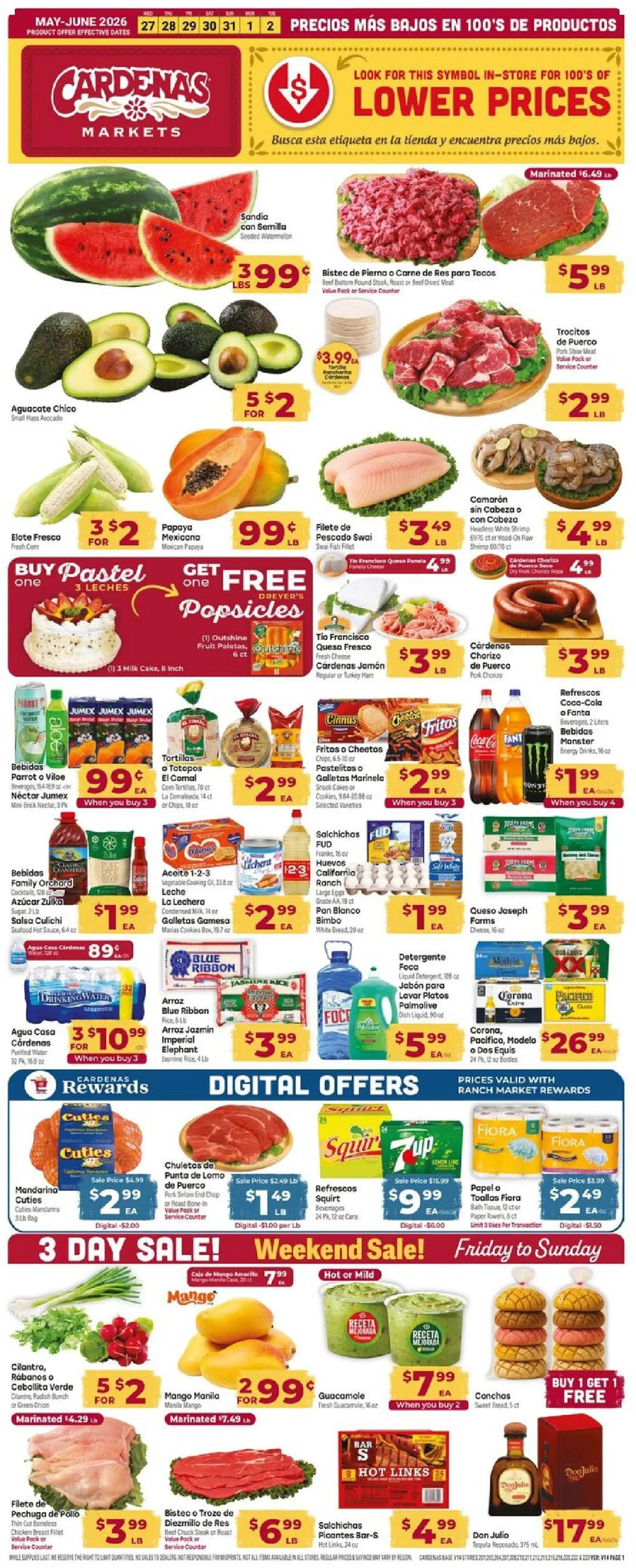 cardenas - Cardenas Weekly Ad - 05/27 - 06/02 2026