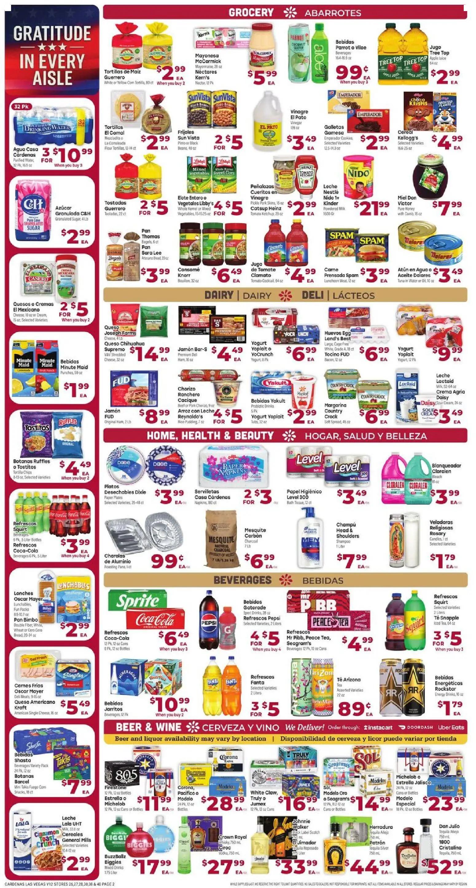 cardenas - Cardenas Weekly Ad - NV - 11/05 - 11/11 2025 - page: 2