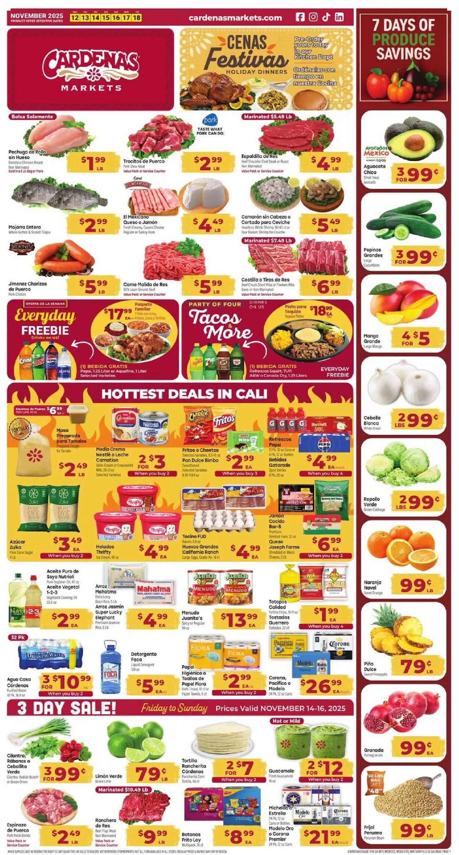 cardenas - Cardenas Weekly Ad - CA - 11/12 - 11/18 2025