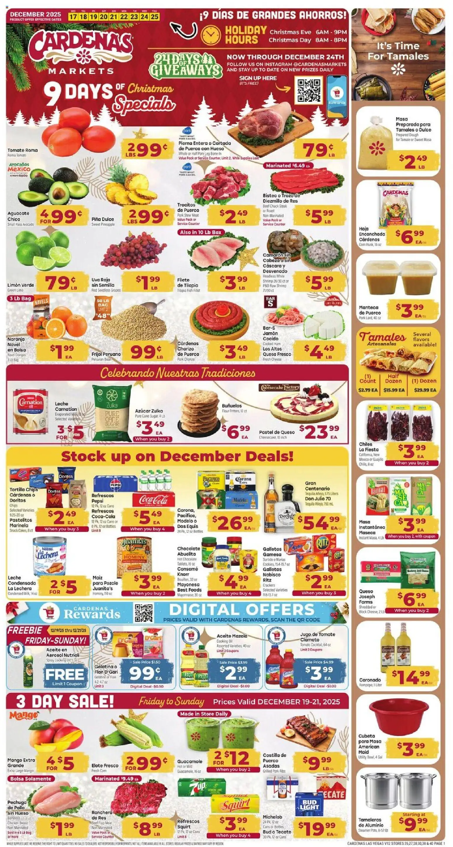 cardenas - Cardenas Weekly Ad - NV - 12/17 - 12/25 2025
