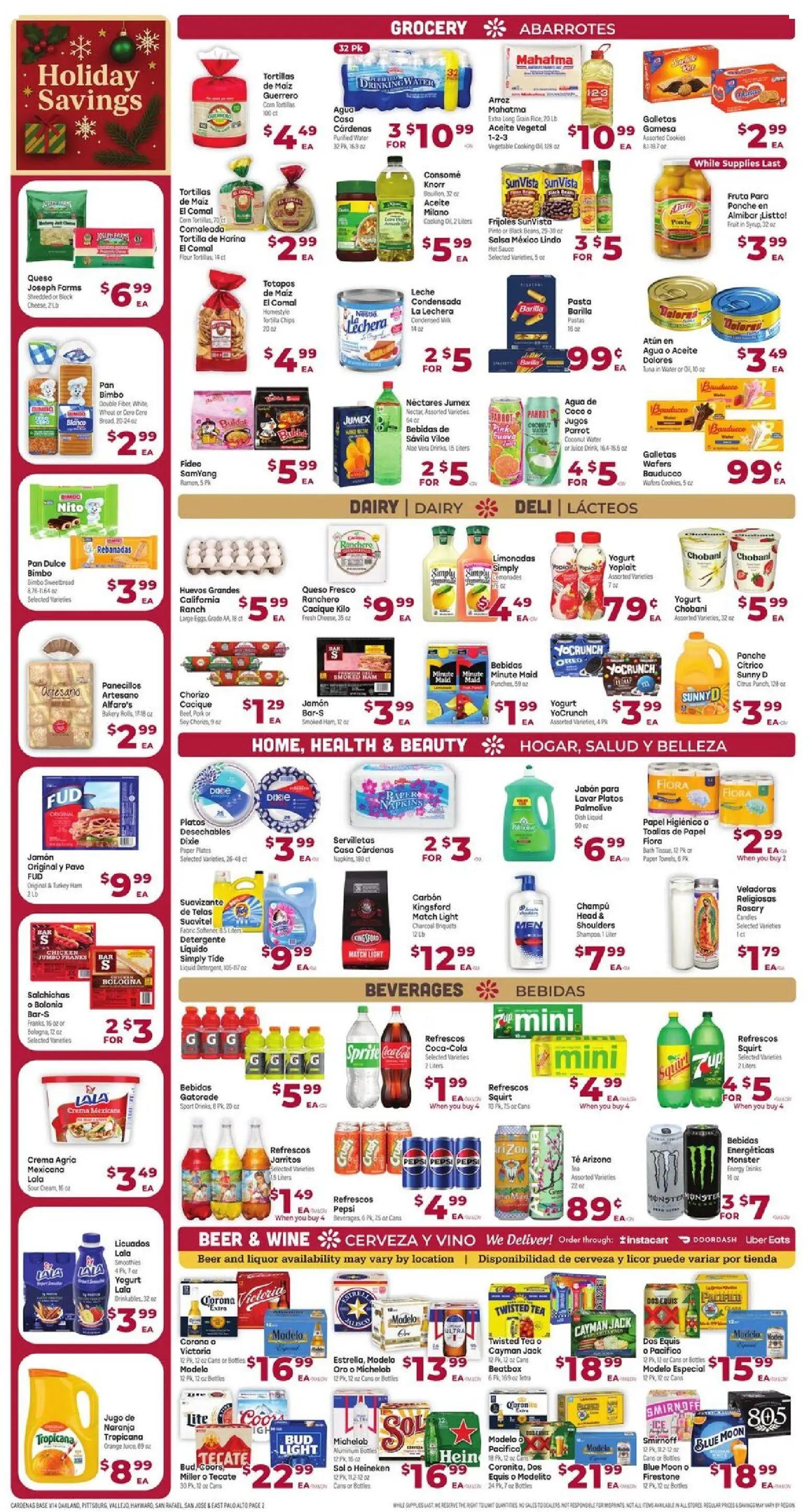cardenas - Cardenas Weekly Ad - 12/26/2025 - 01/01/2026 2025 - page: 2