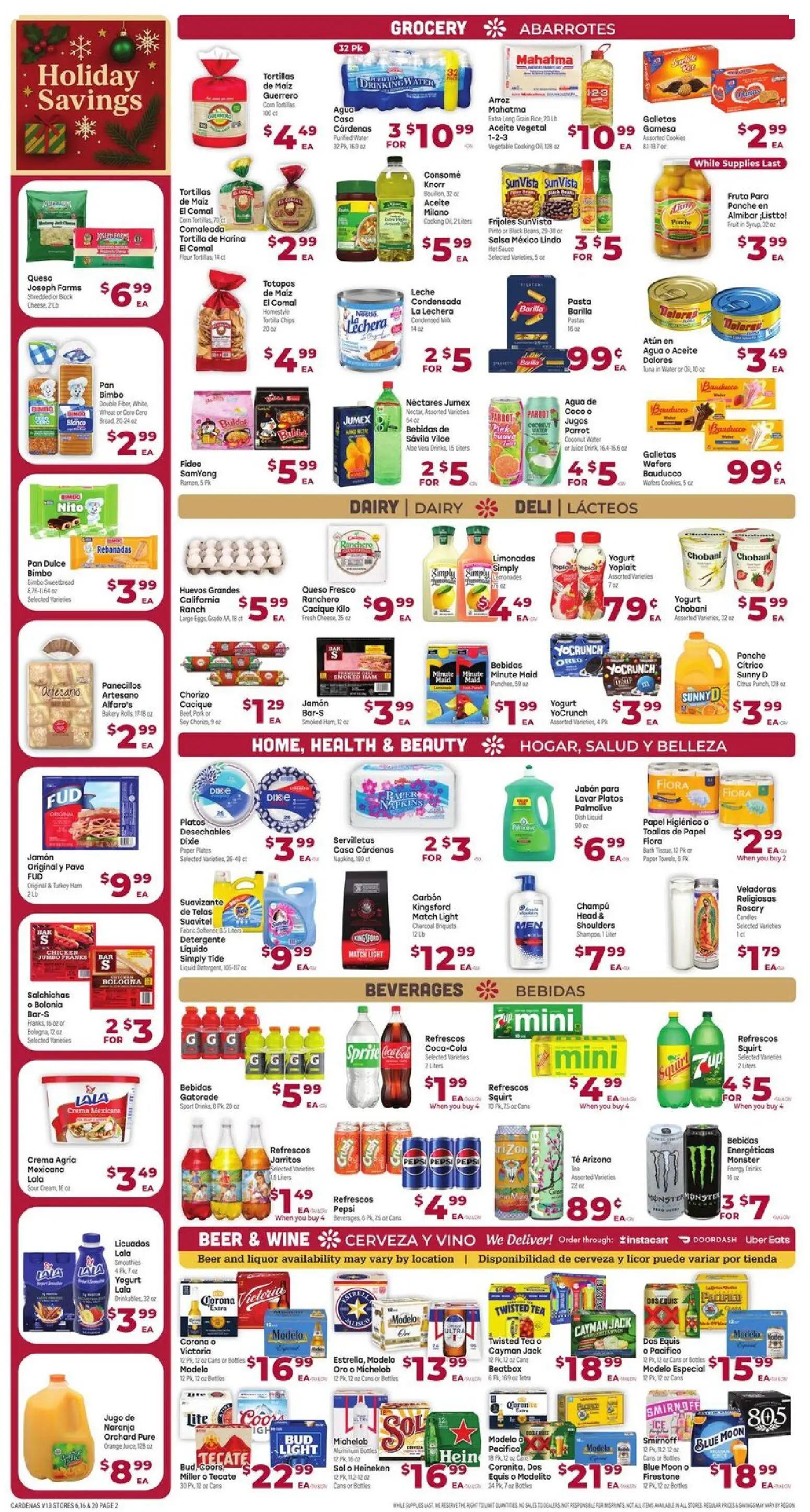 cardenas - Cardenas Weekly Ad - CA - 12/26/2025 - 01/01/2026 2025 - page: 2