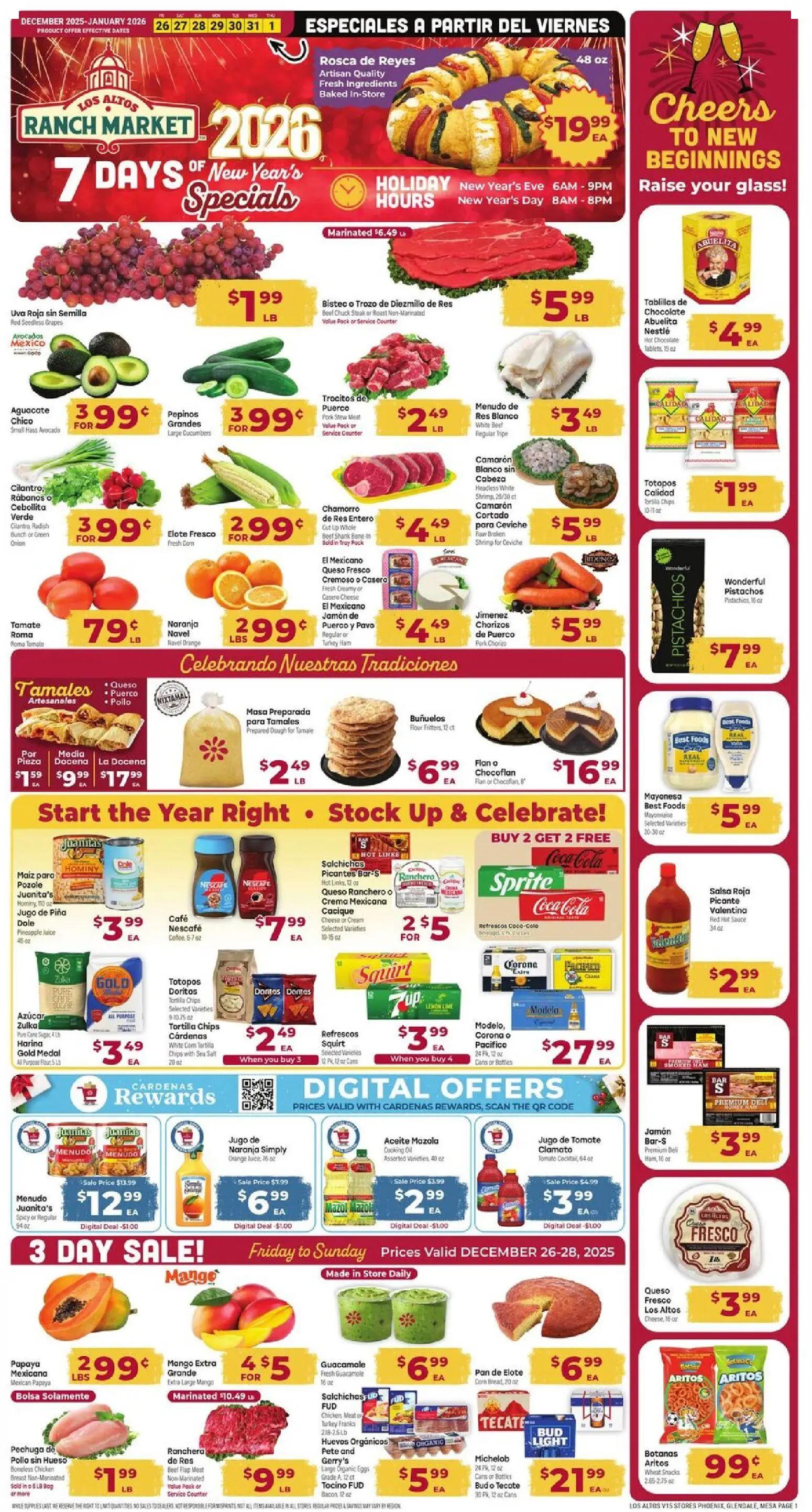 cardenas - Cardenas Weekly Ad - AZ - 12/26/2025 - 01/01/2026 2025