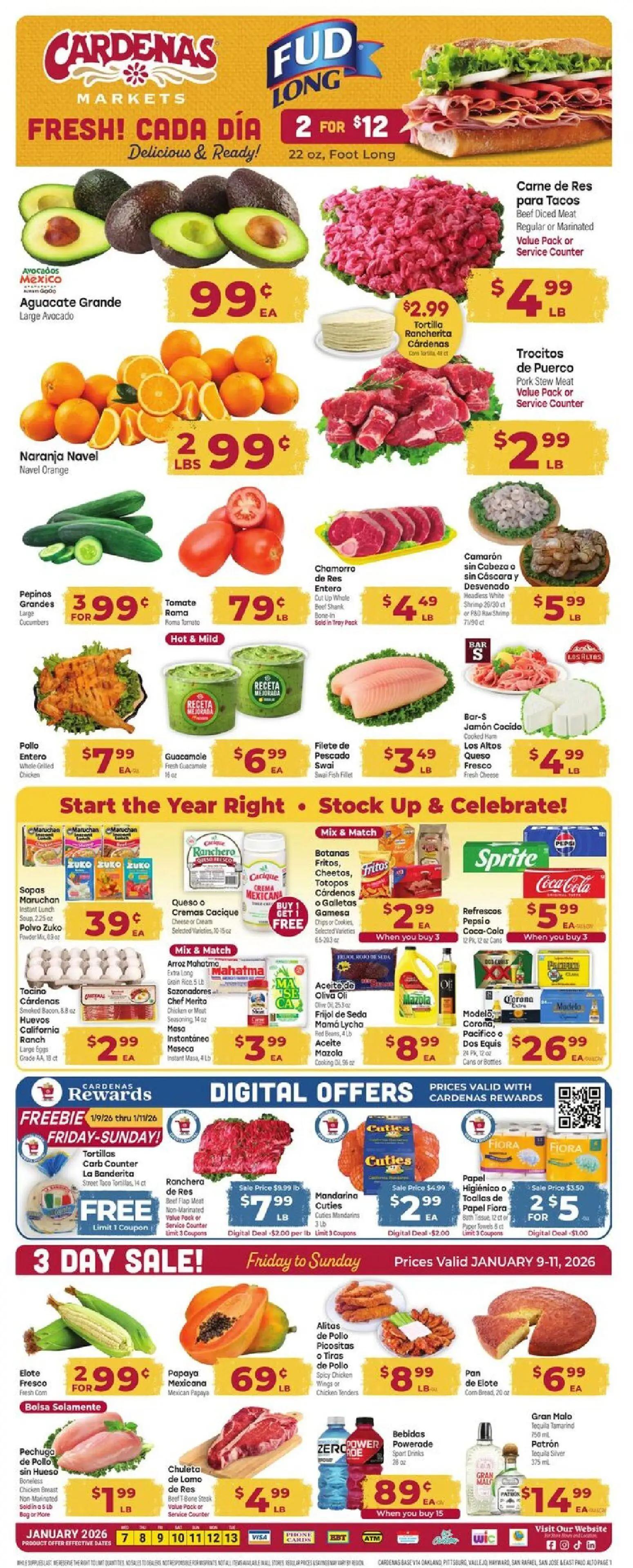 cardenas - Cardenas Weekly Ad - 01/07 - 01/13 2026