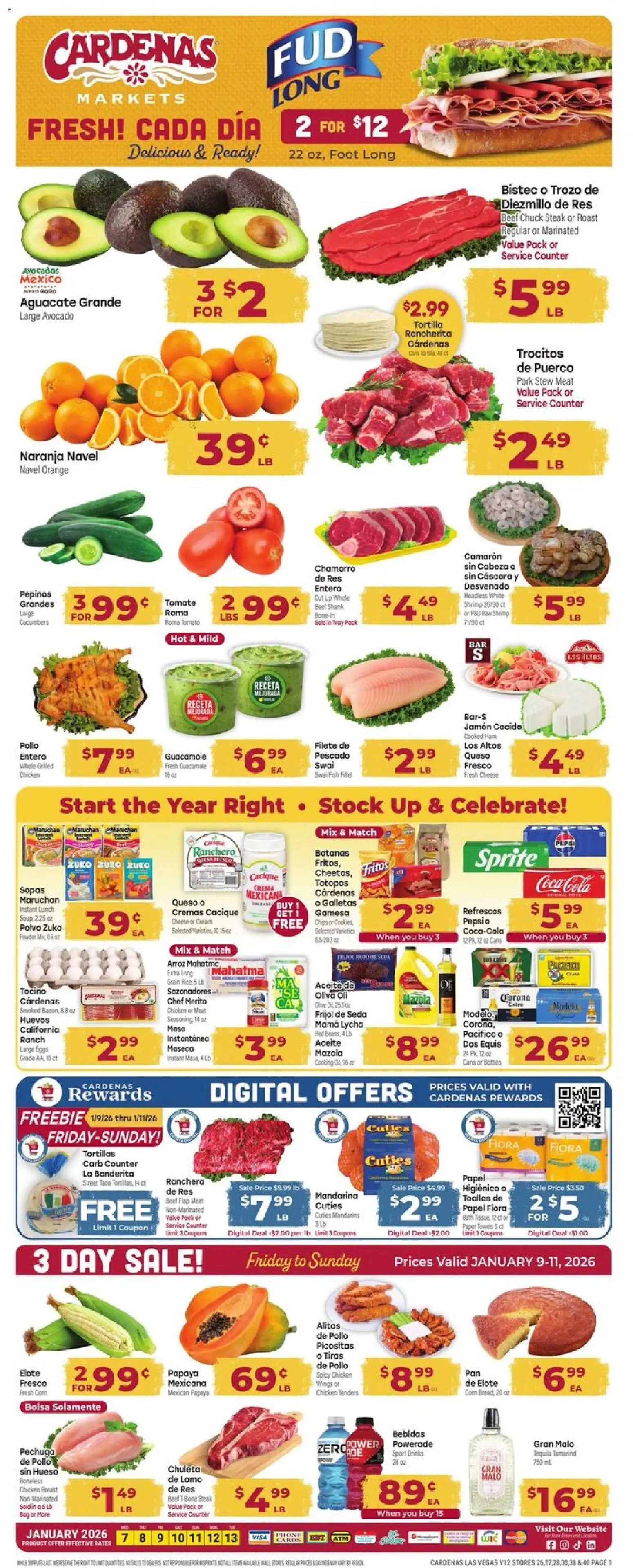cardenas - Cardenas Weekly Ad - NV - 01/07 - 01/13 2026