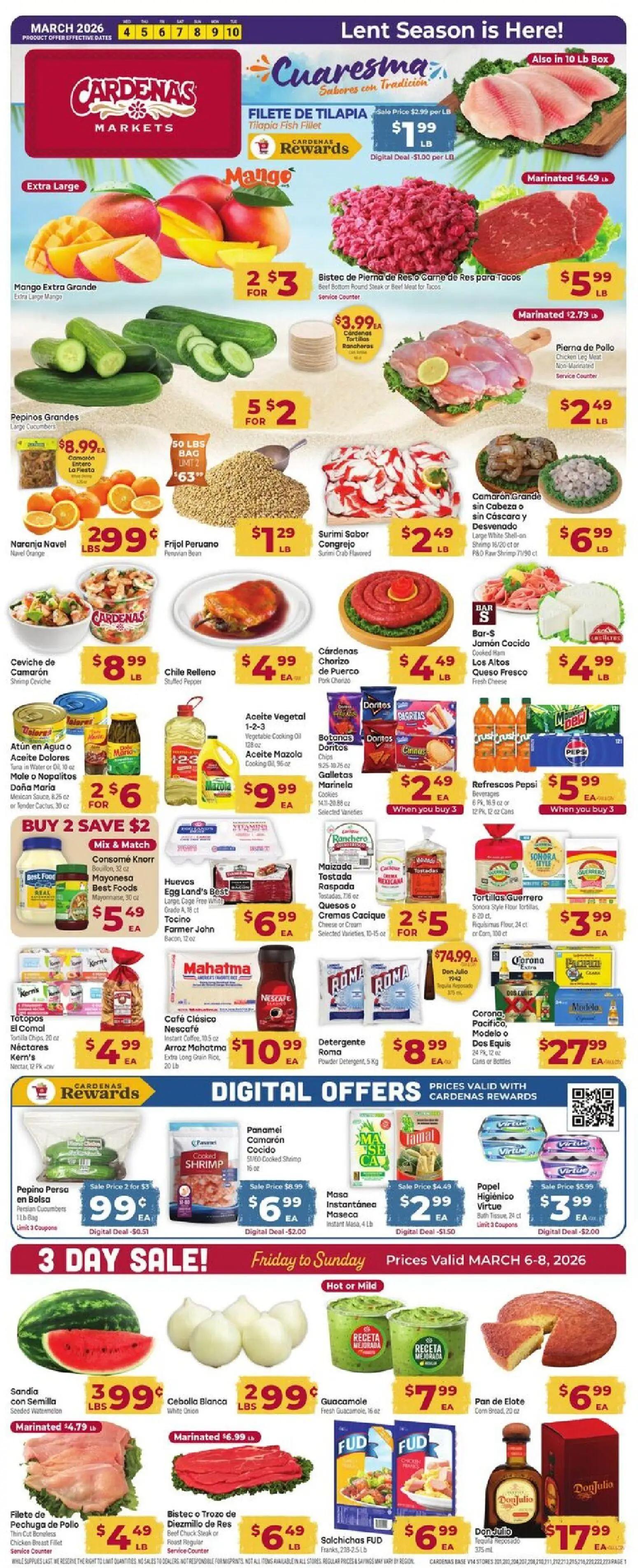 cardenas - Cardenas Weekly Ad - 03/04 - 03/10 2026