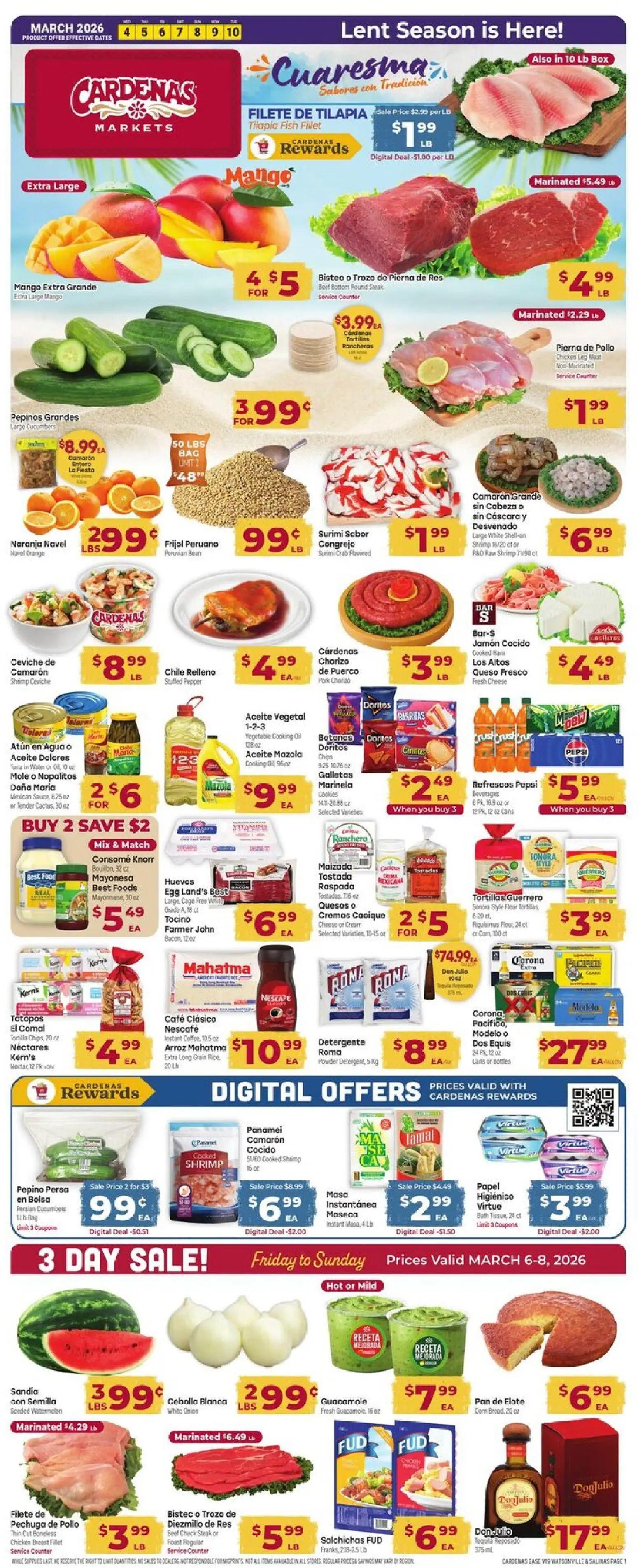 cardenas - Cardenas Weekly Ad - CA - 03/04 - 03/10 2026