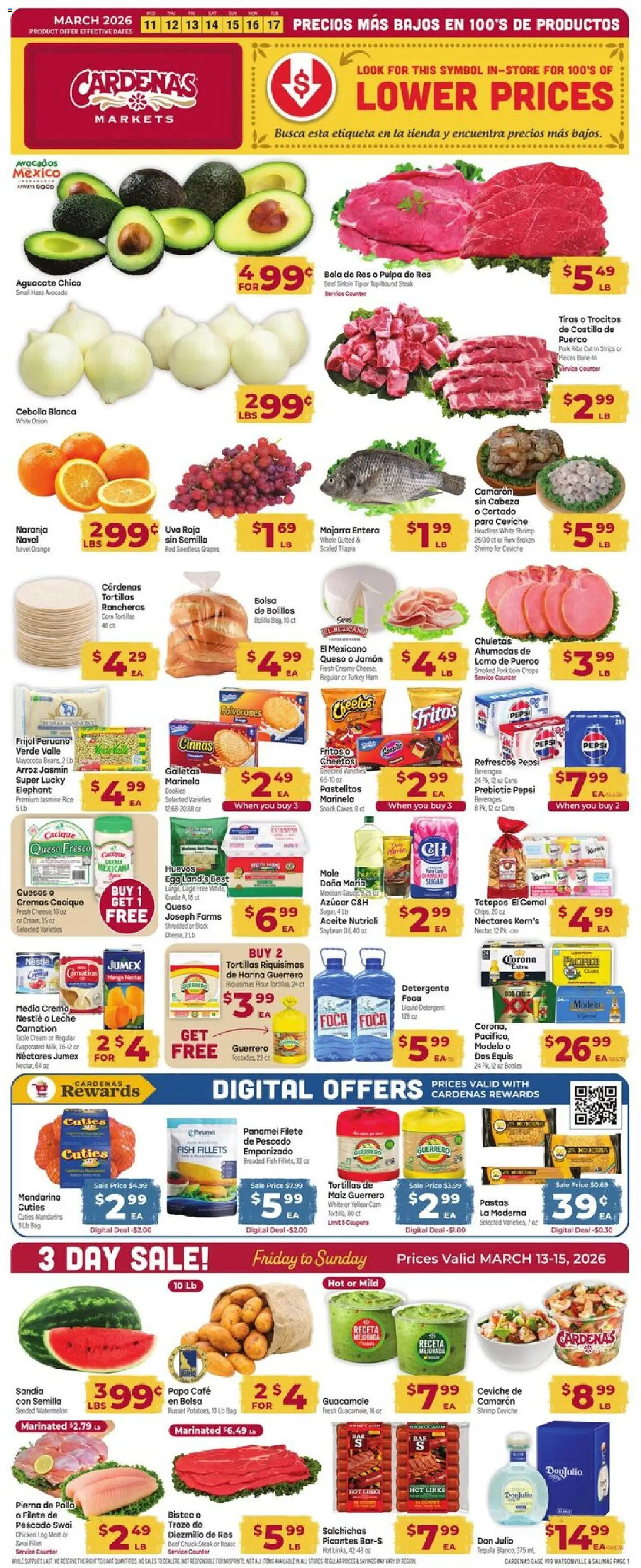 cardenas - Cardenas Weekly Ad - CA - 03/11 - 03/17 2026