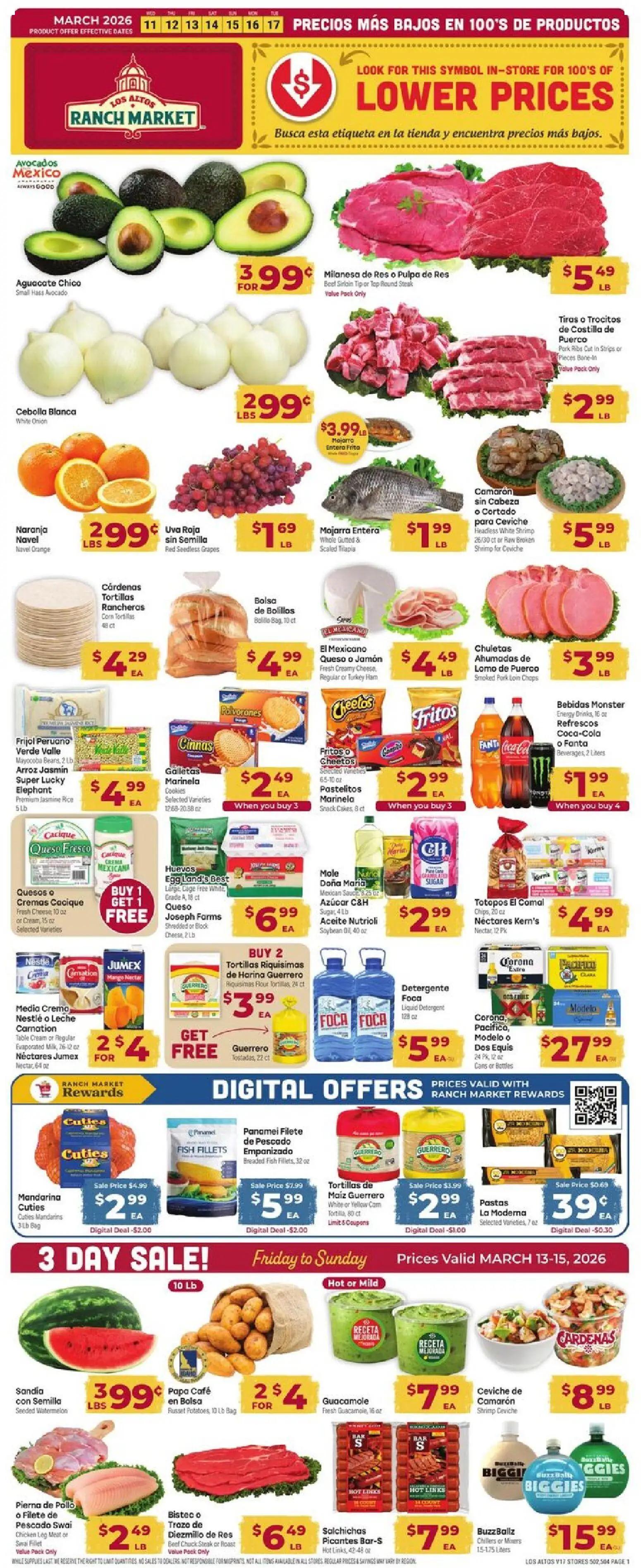 cardenas - Cardenas Weekly Ad - AZ - 03/11 - 03/17 2026 - page: 1