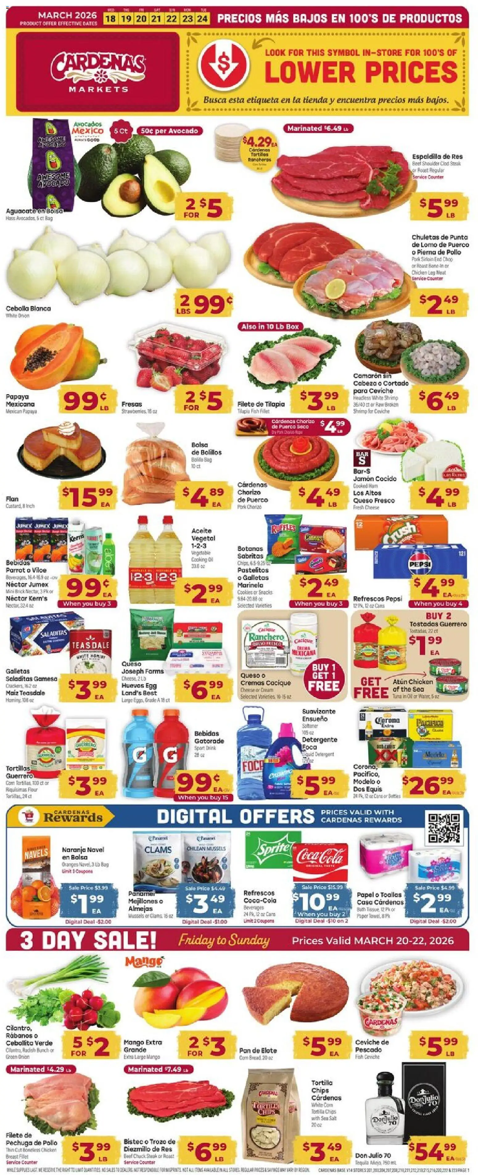 cardenas - Cardenas Weekly Ad - 03/18 - 03/24 2026