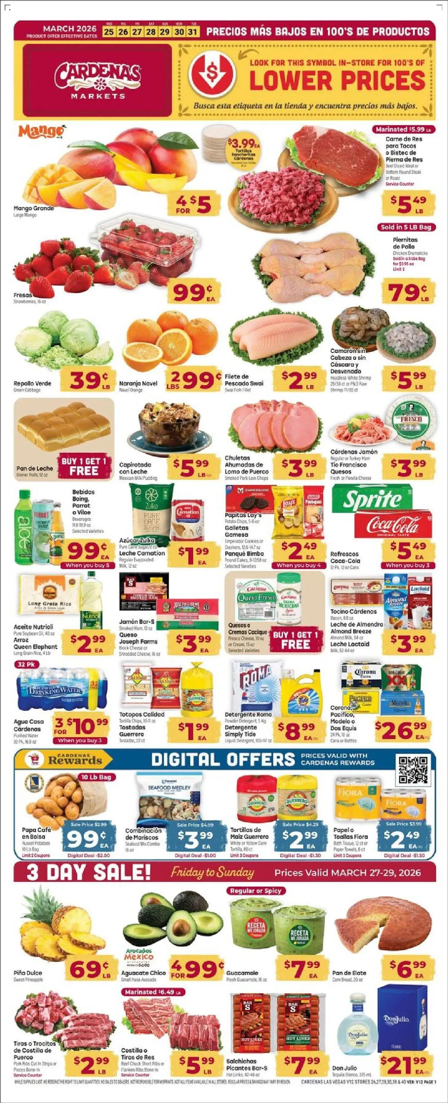 cardenas - Cardenas Weekly Ad - NV - 03/25 - 03/31 2026