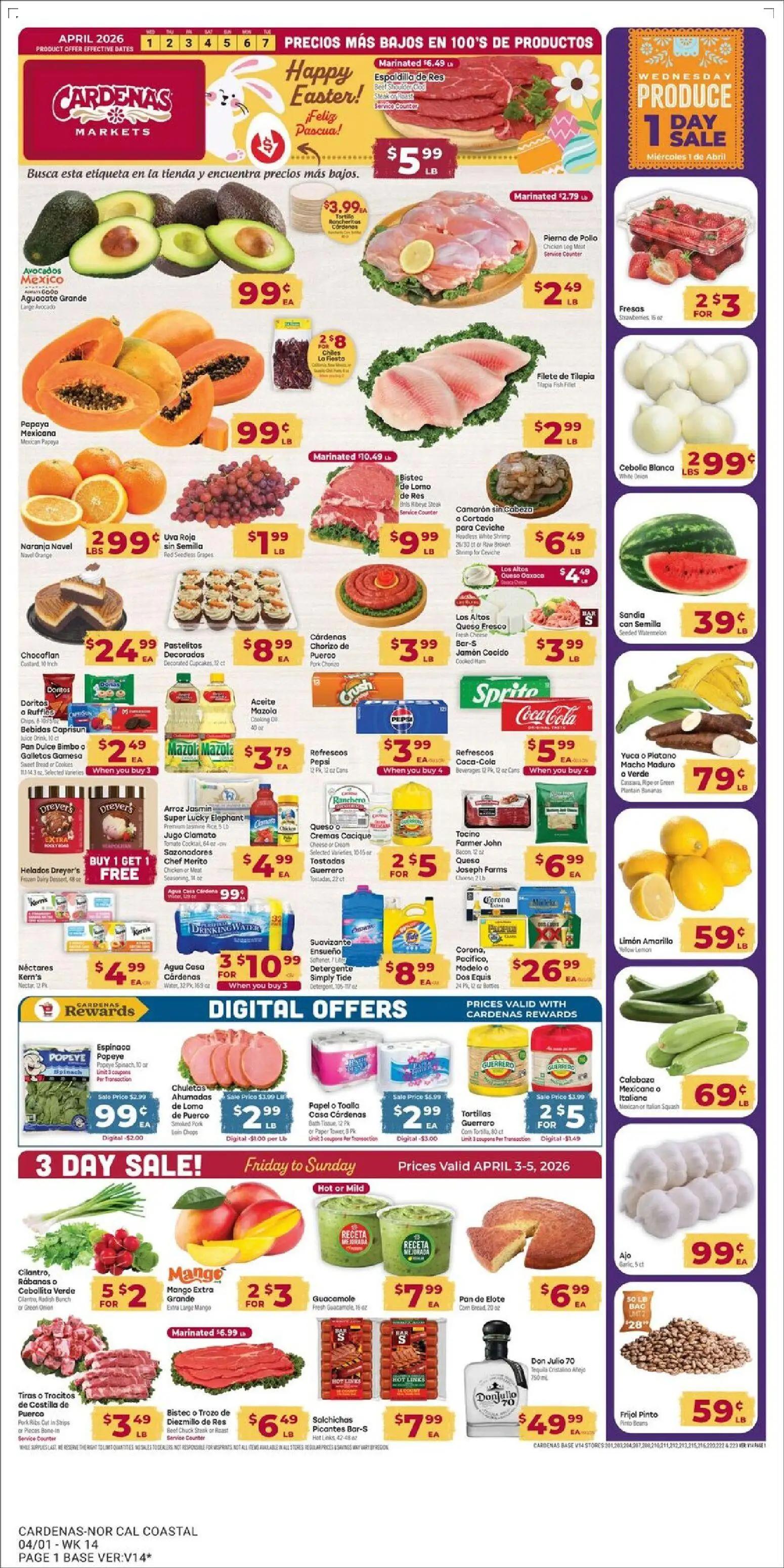 cardenas - Cardenas Weekly Ad - 04/01 - 04/07 2026