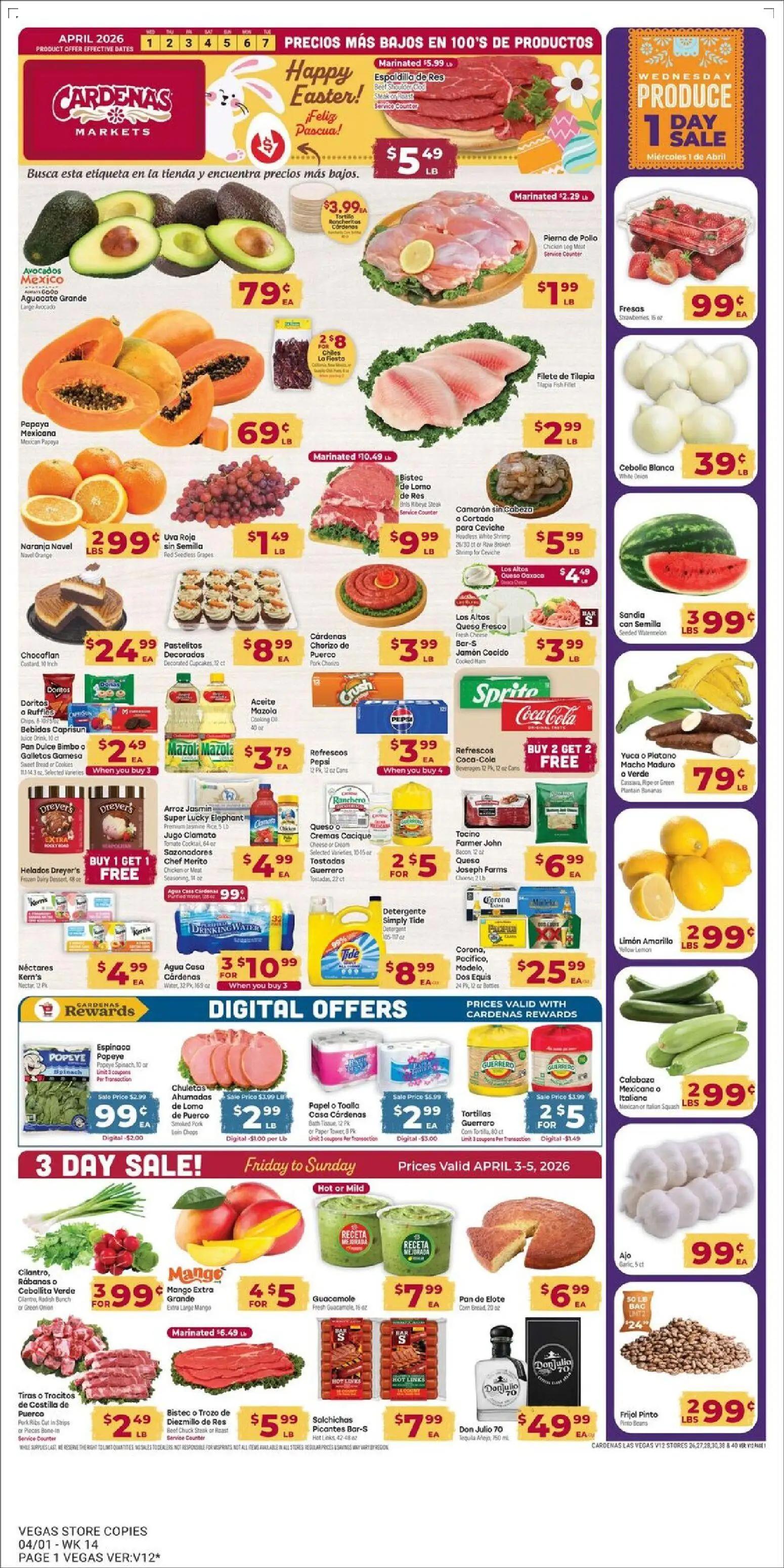 cardenas - Cardenas Weekly Ad - NV - 04/01 - 04/07 2026