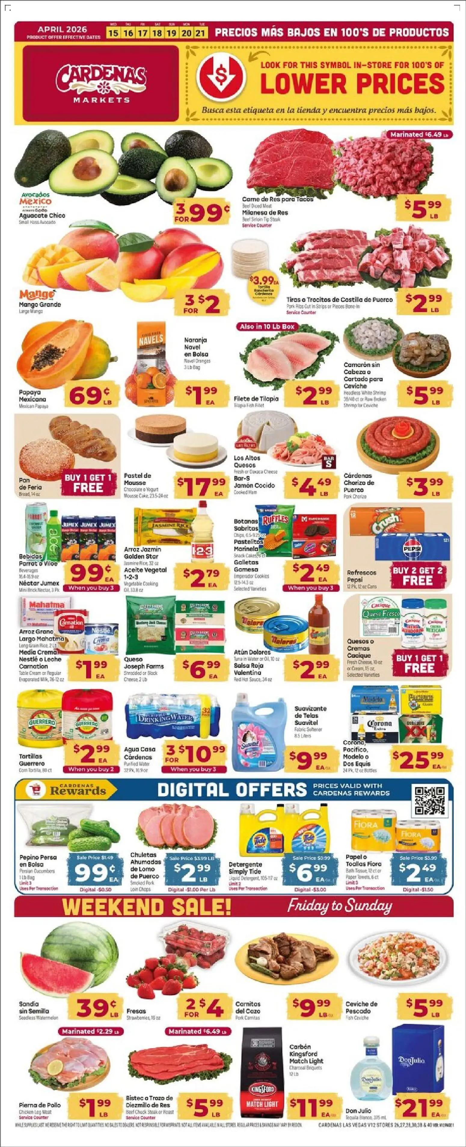 cardenas - Cardenas Weekly Ad - NV - 04/15 - 04/21 2026