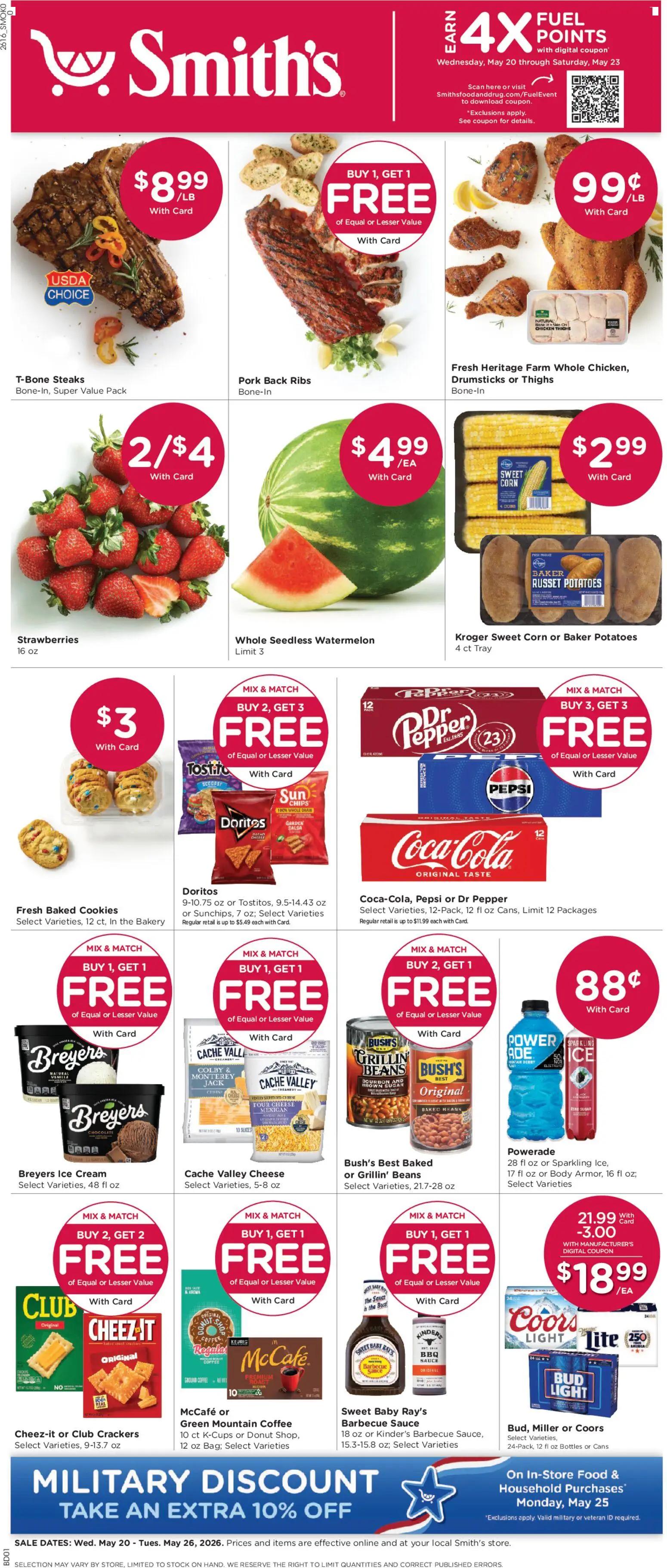 smiths - Smith's Weekly Ad - WY - 05/20 - 05/26 2026 - page: 1
