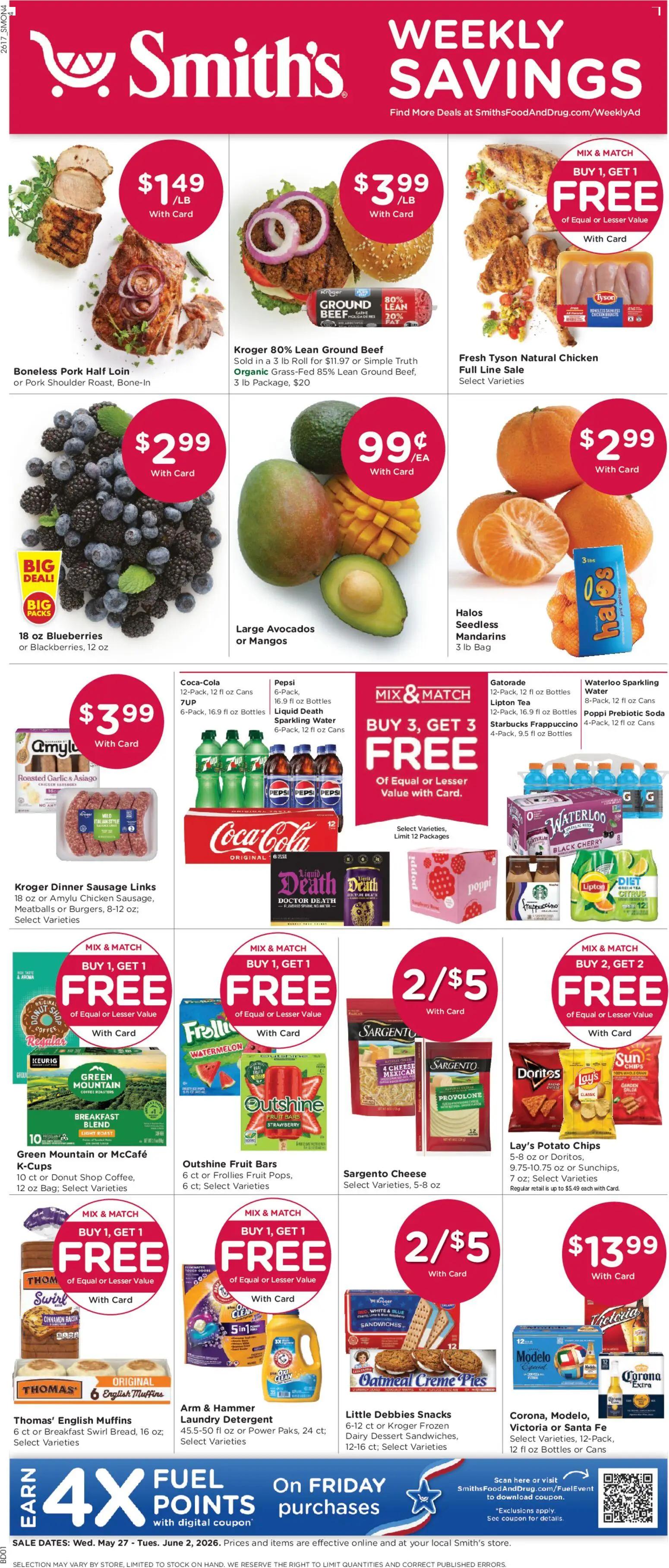 smiths - Smith's Weekly Ad - 05/27 - 06/02 2026