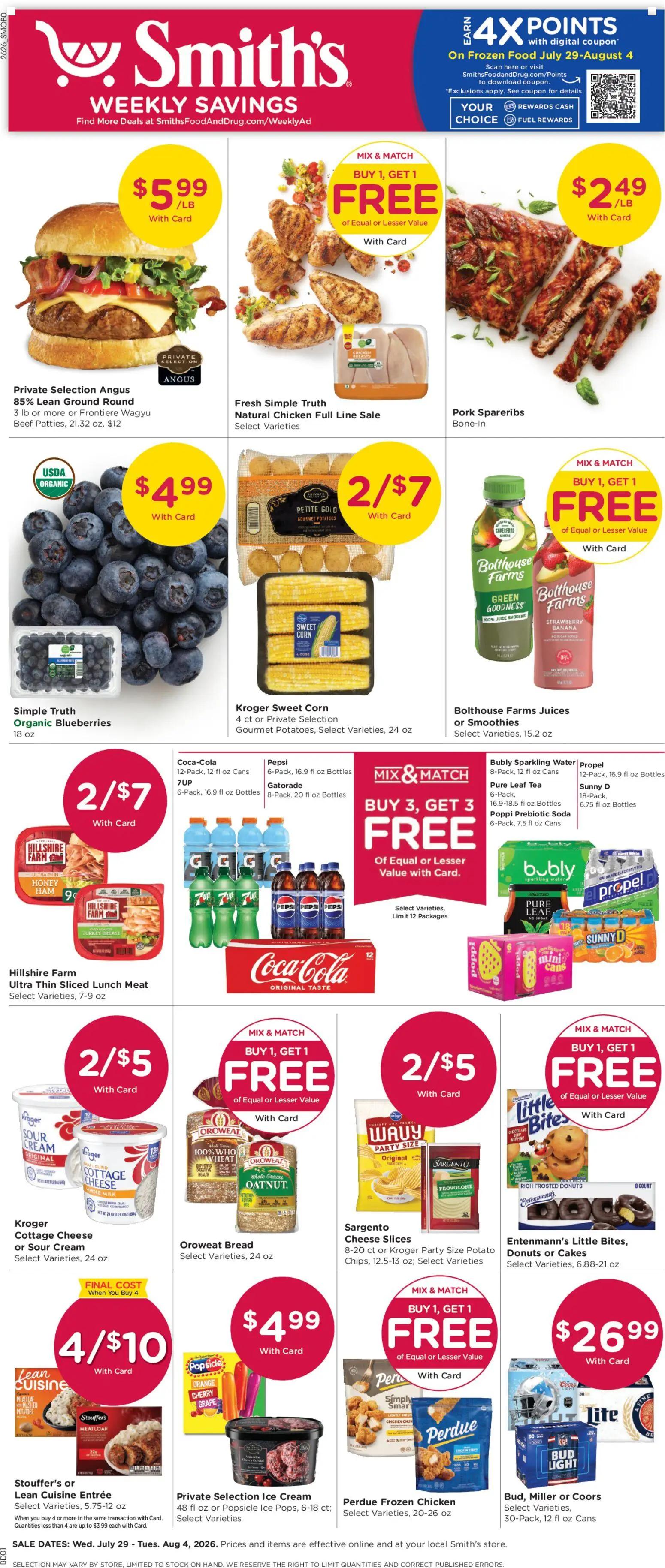 smiths - Smith's Weekly Ad - 07/29 - 08/04 2026