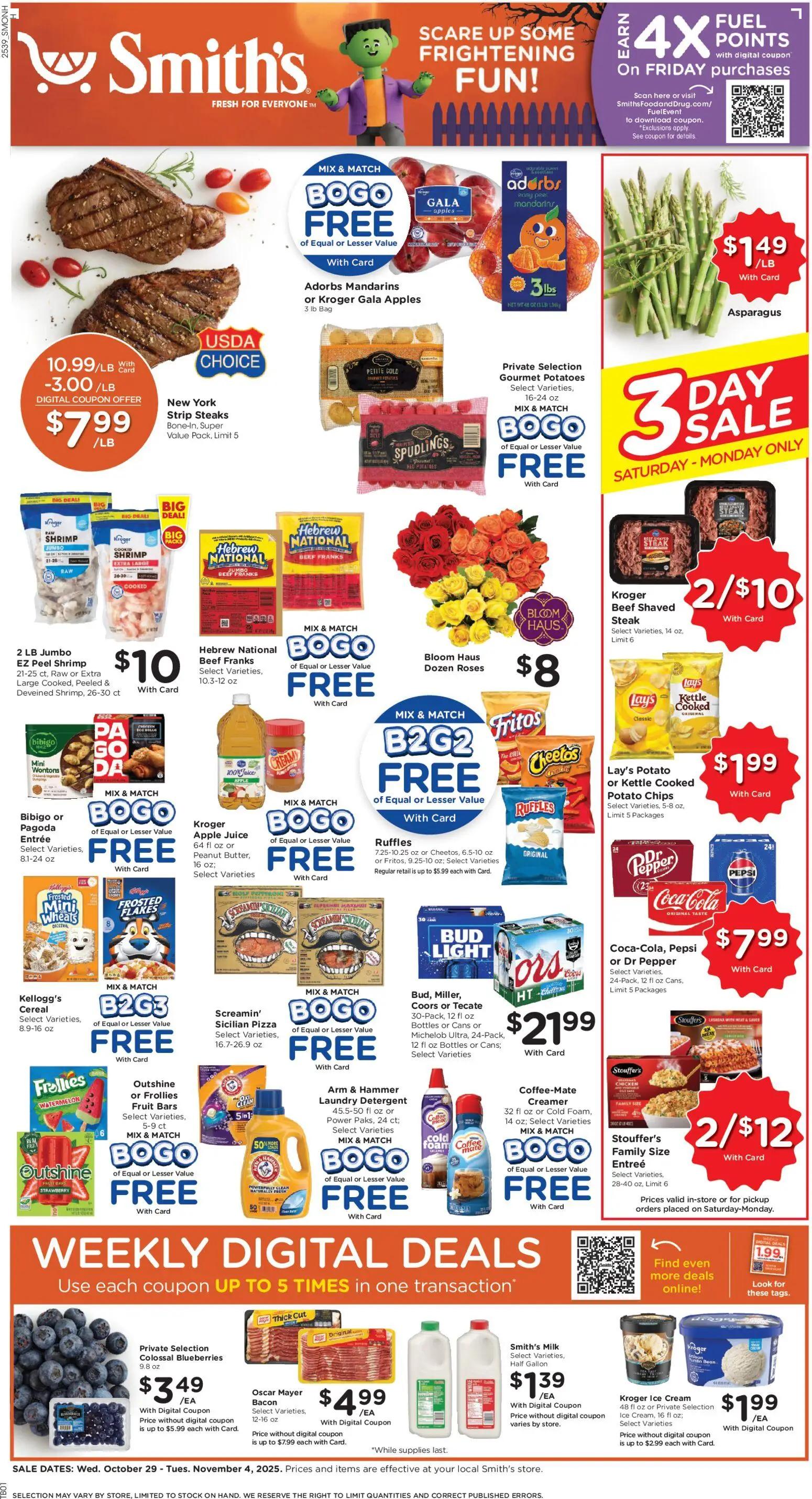 smiths - Smith's Weekly Ad - NM - 10/29 - 11/04 2025 - page: 1