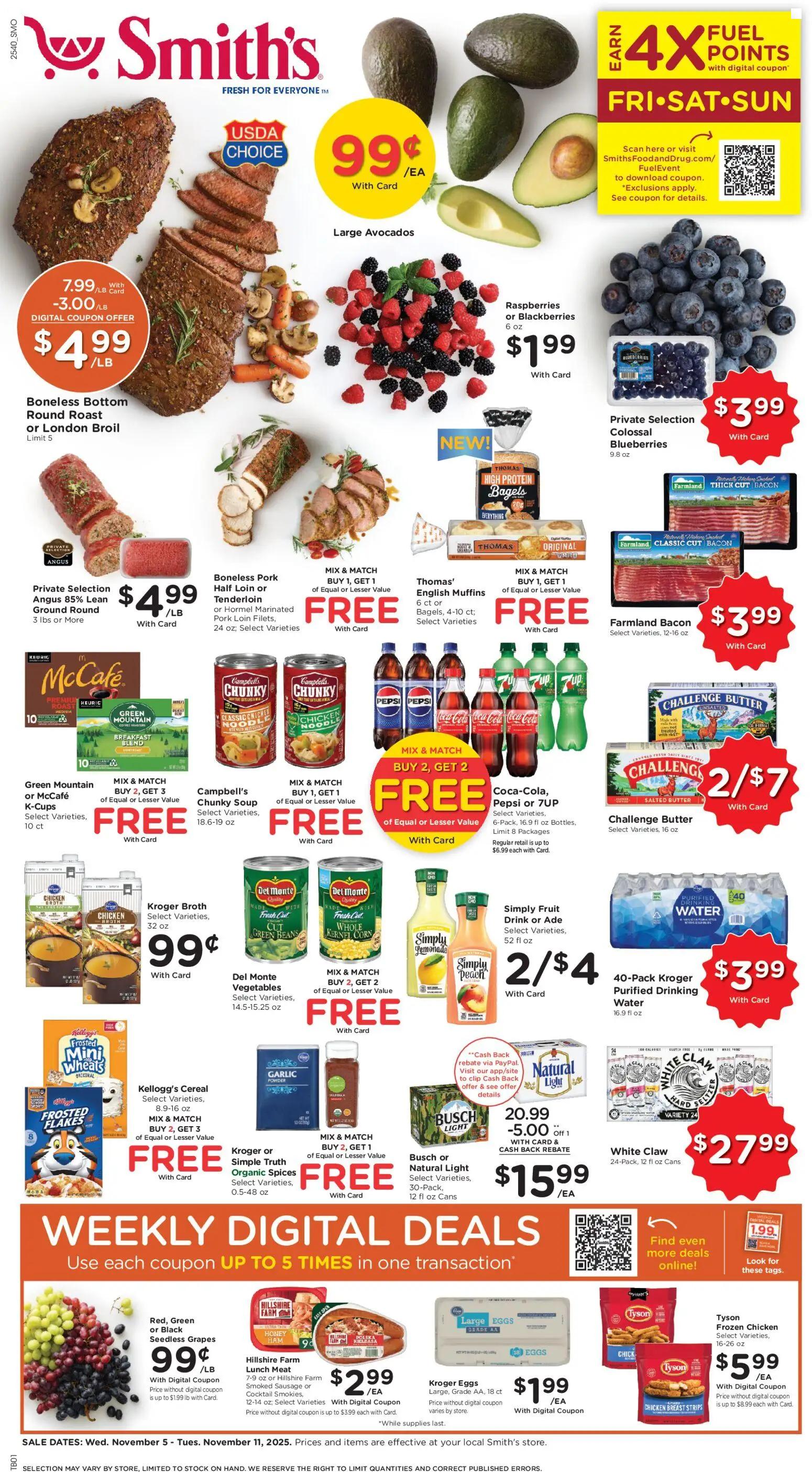 smiths - Smith's Weekly Ad - ID - 11/05 - 11/11 2025
