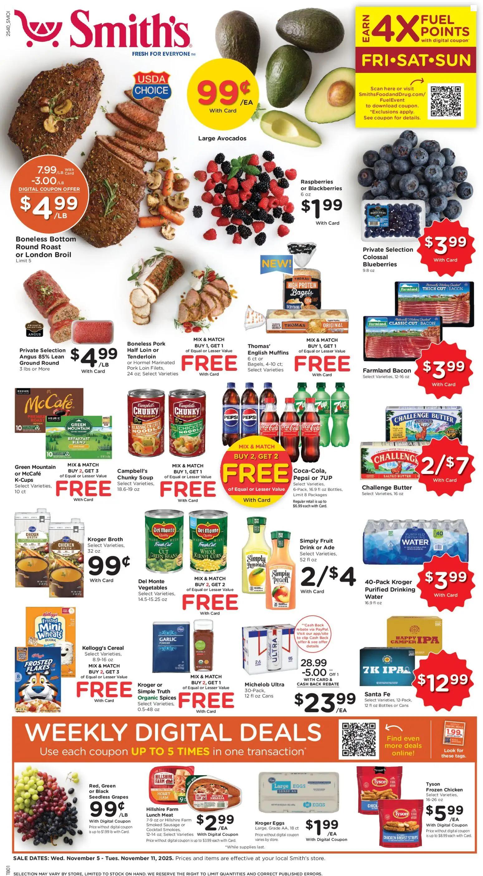 smiths - Smith's Weekly Ad - NM - 11/05 - 11/11 2025