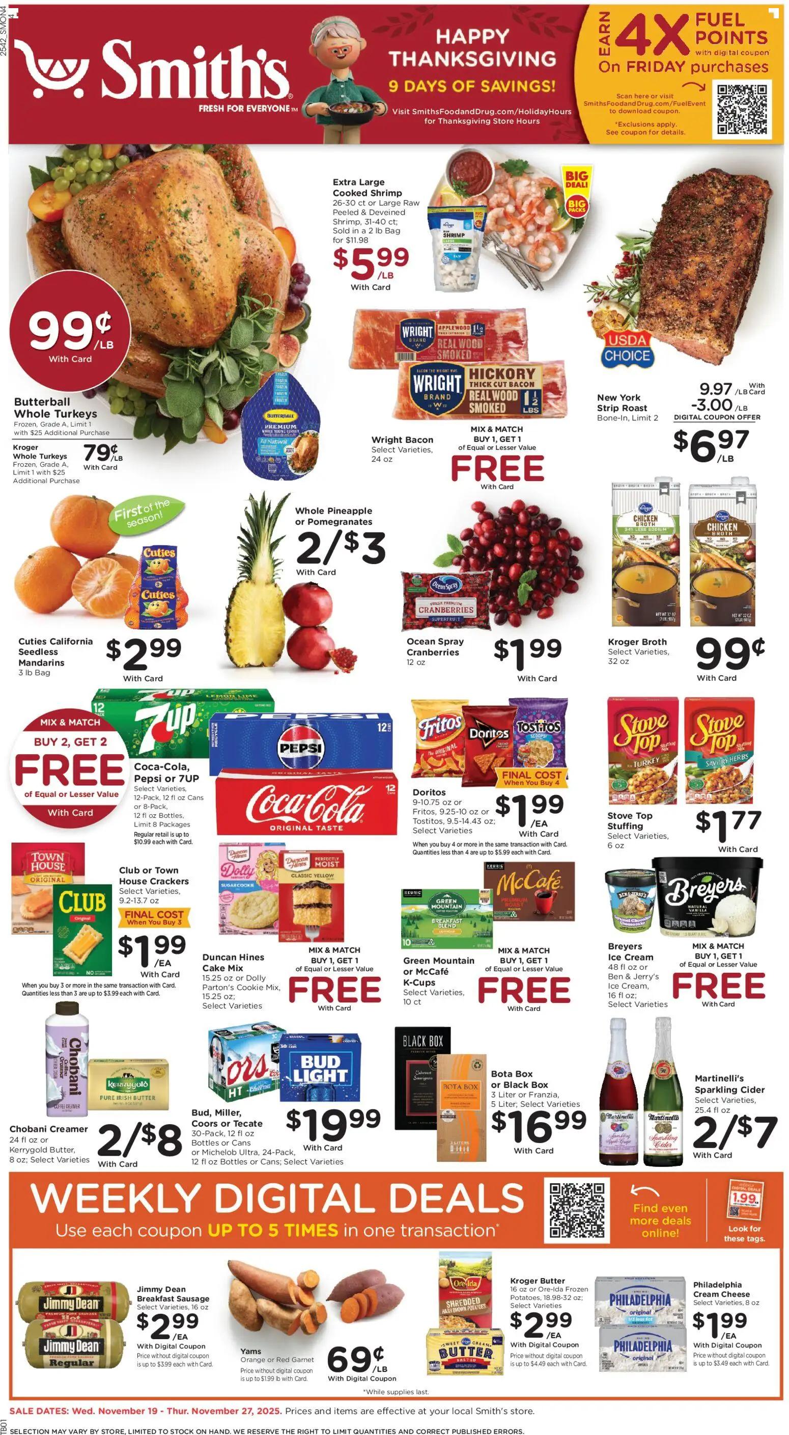 smiths - Weekly ads Smith's BLACK FRIDAY from 11/19/2025