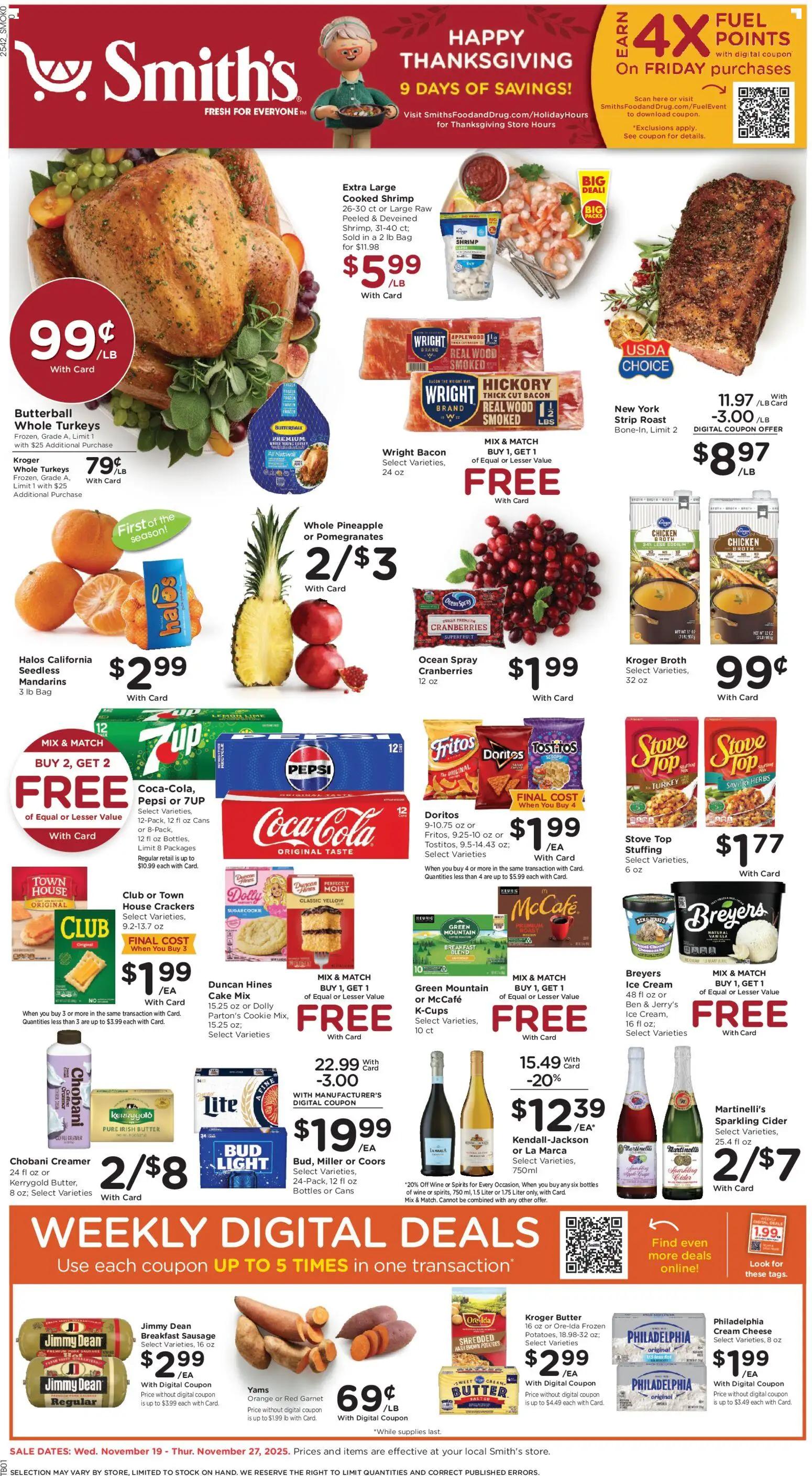 smiths - Smith's Weekly Ad - WY - 11/19 - 11/27 2025