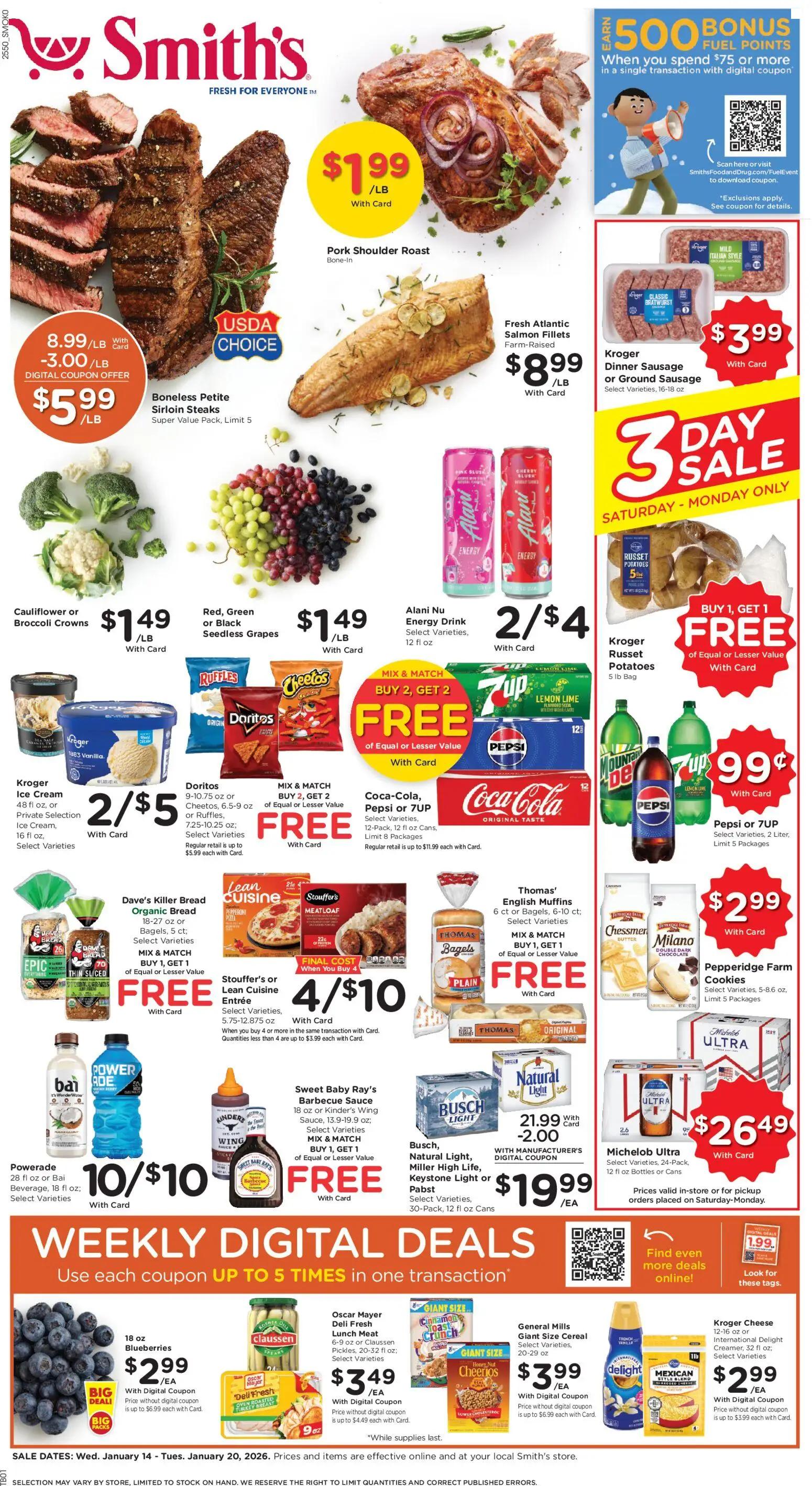 smiths - Smith's Weekly Ad - WY - 01/14 - 01/20 2026