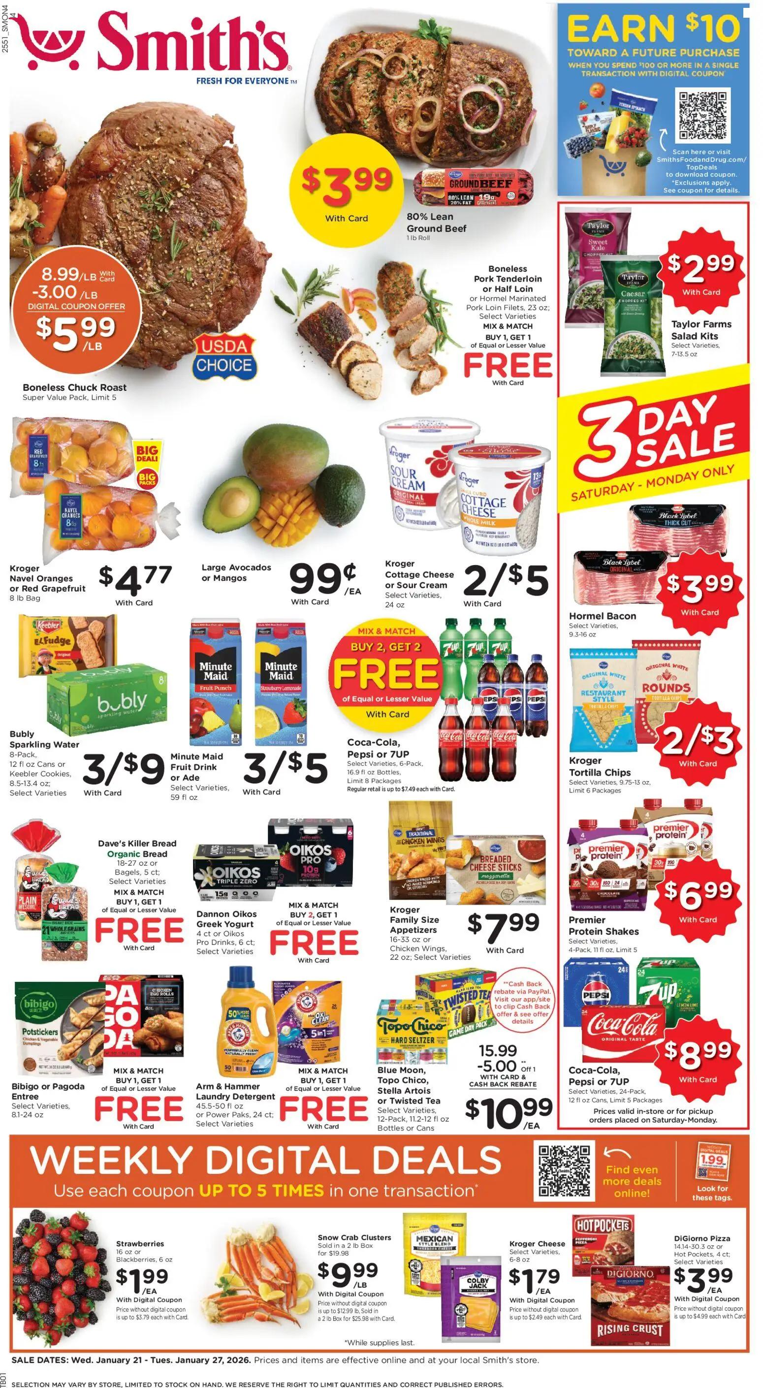 smiths - Smith's Weekly Ad - 01/21 - 01/27 2026