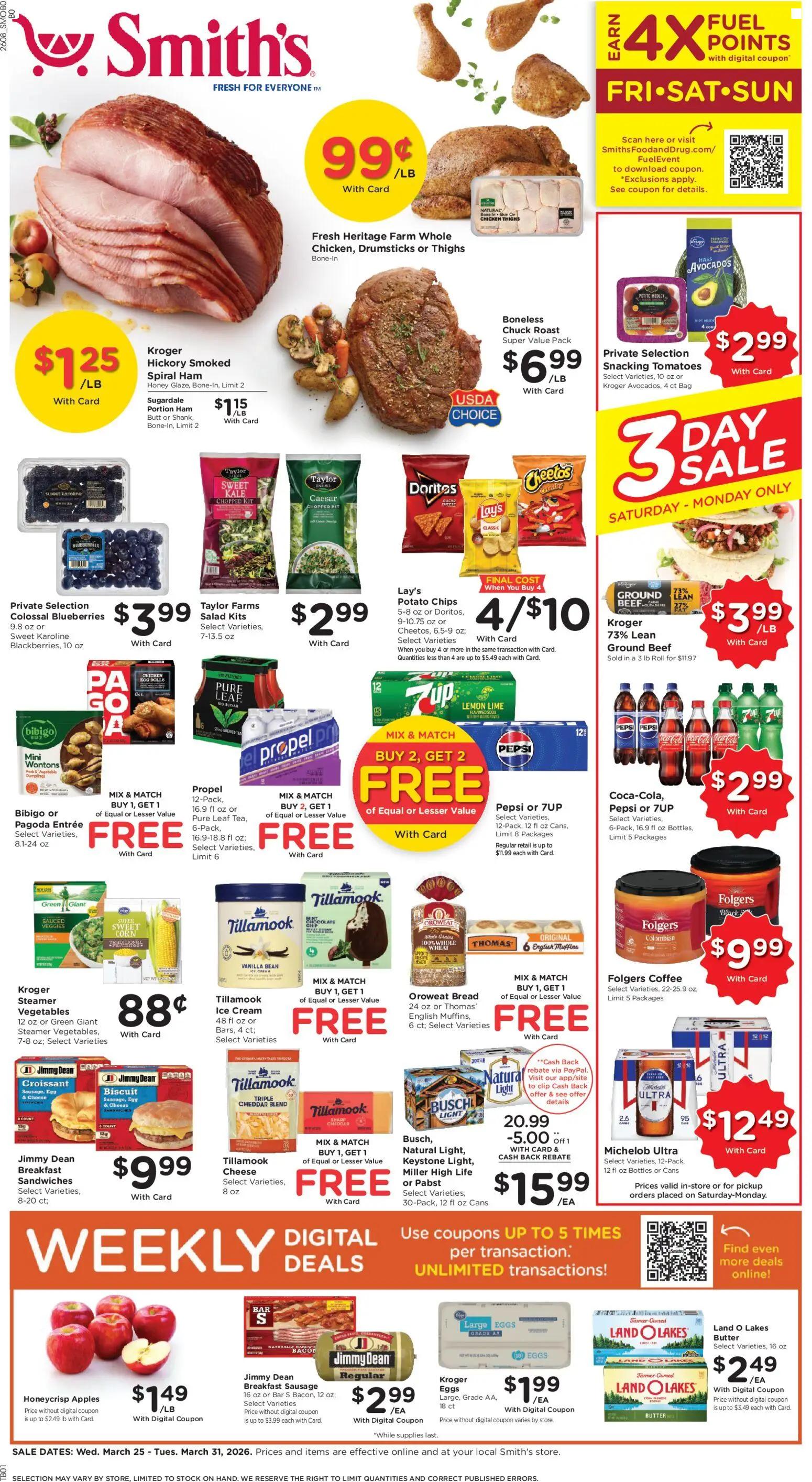 smiths - Smith's Weekly Ad - ID - 03/25 - 03/31 2026 - page: 1