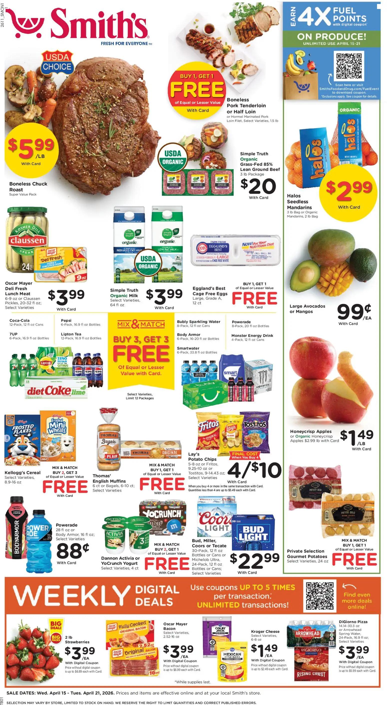 smiths - Smith's Weekly Ad - 04/15 - 04/21 2026